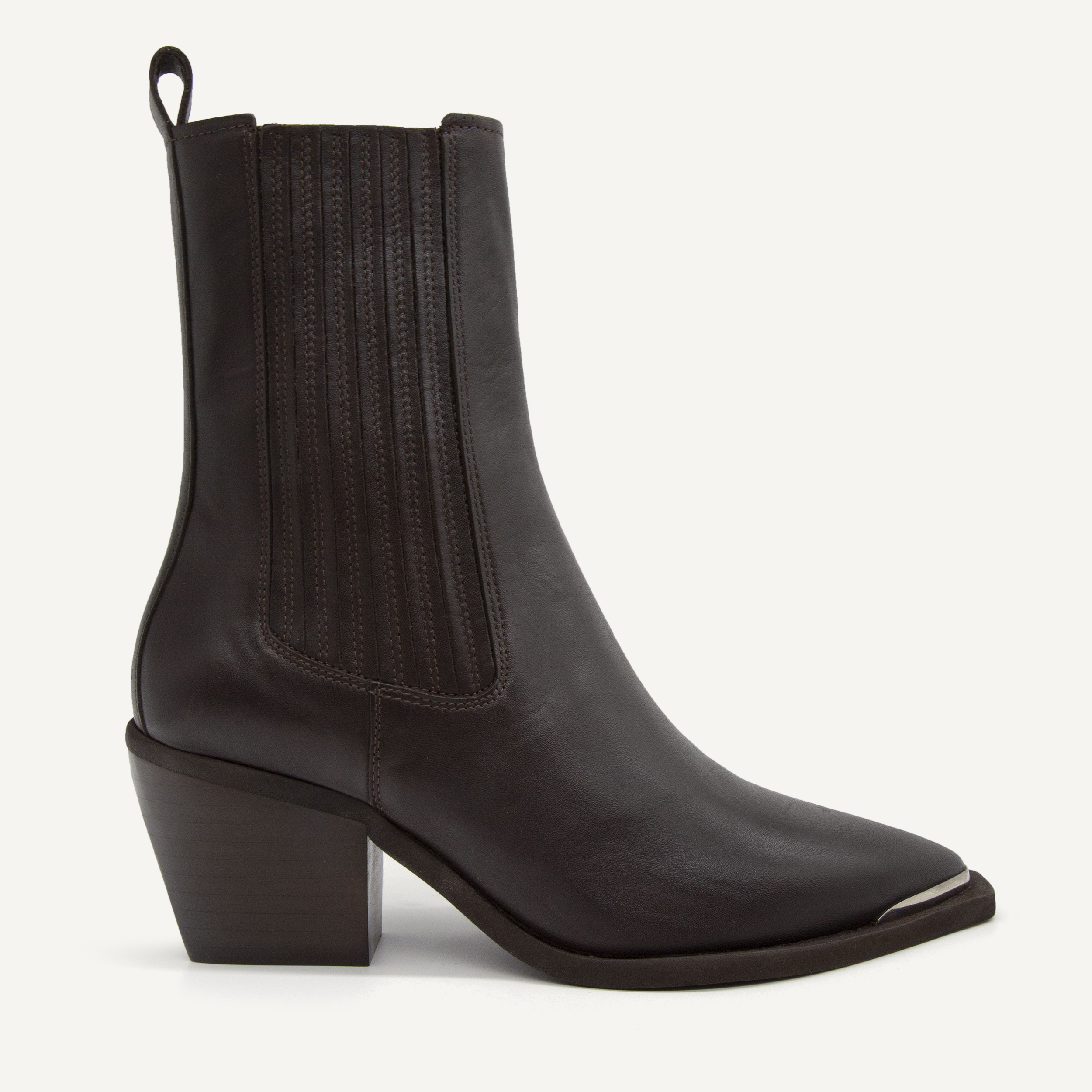 Liv Loua Metal | Schwarze Stiefeletten für Damen