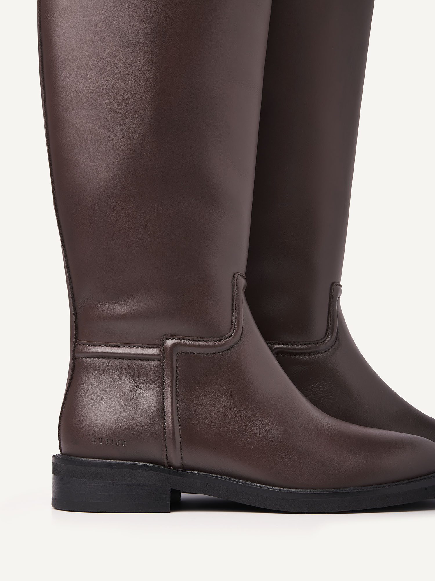 Maeve Rider | Bottes en Cuir Marron pour Femme