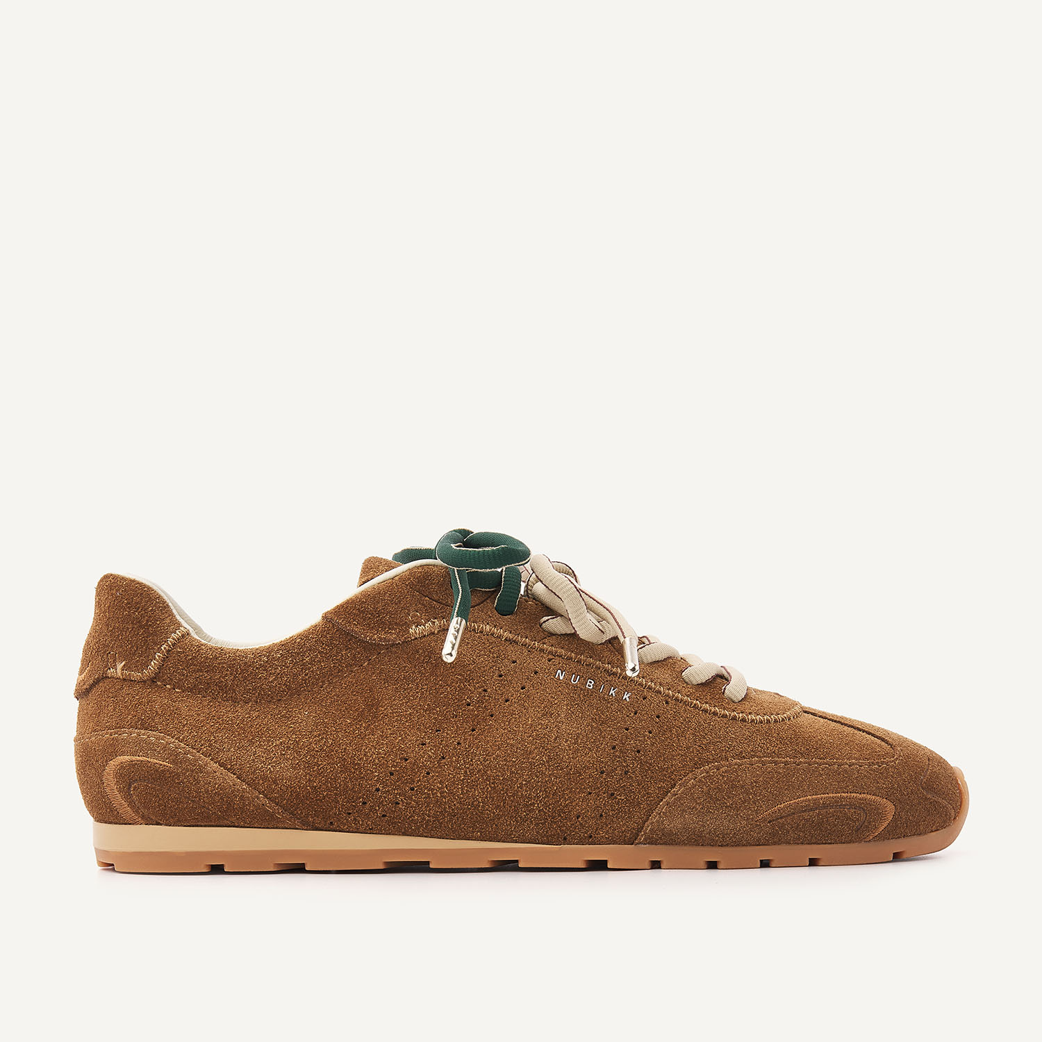 Billy Lou II | Cognac Suede Sneakers for Women