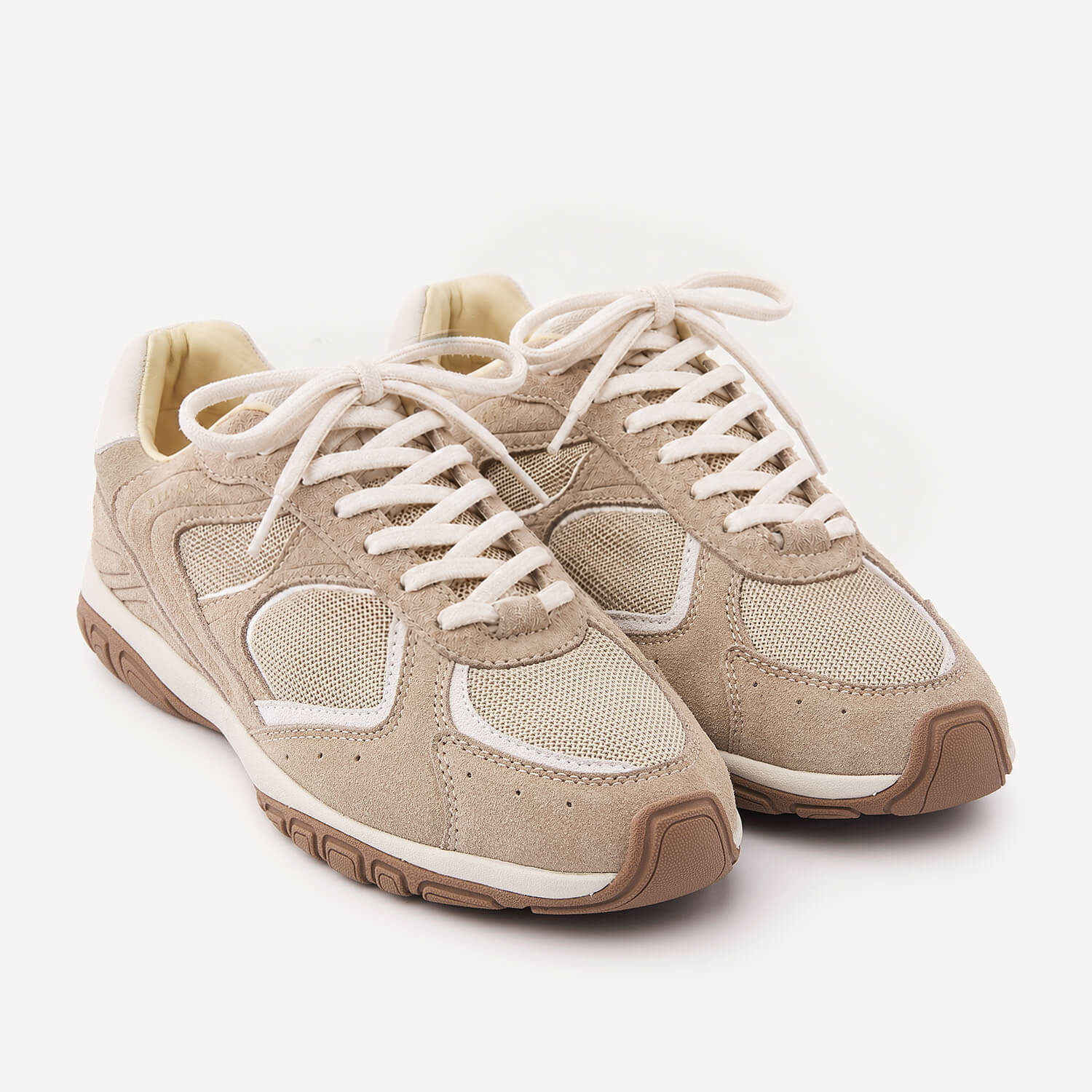 Benny Morgan | Baskets en Daim Beige pour Femme
