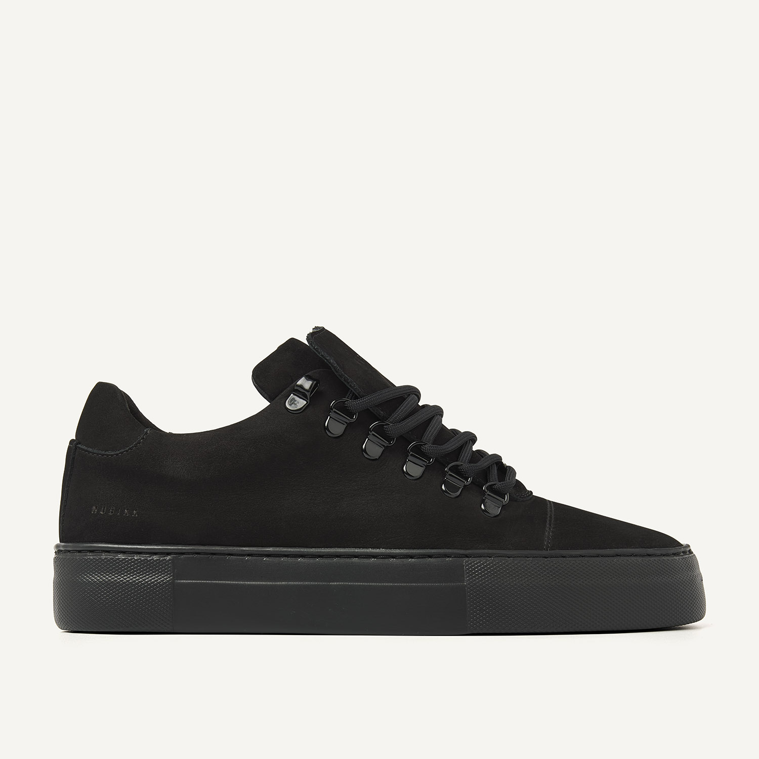 Jagger Classic Nubuck | Zwarte Raven Sneakers voor Heren