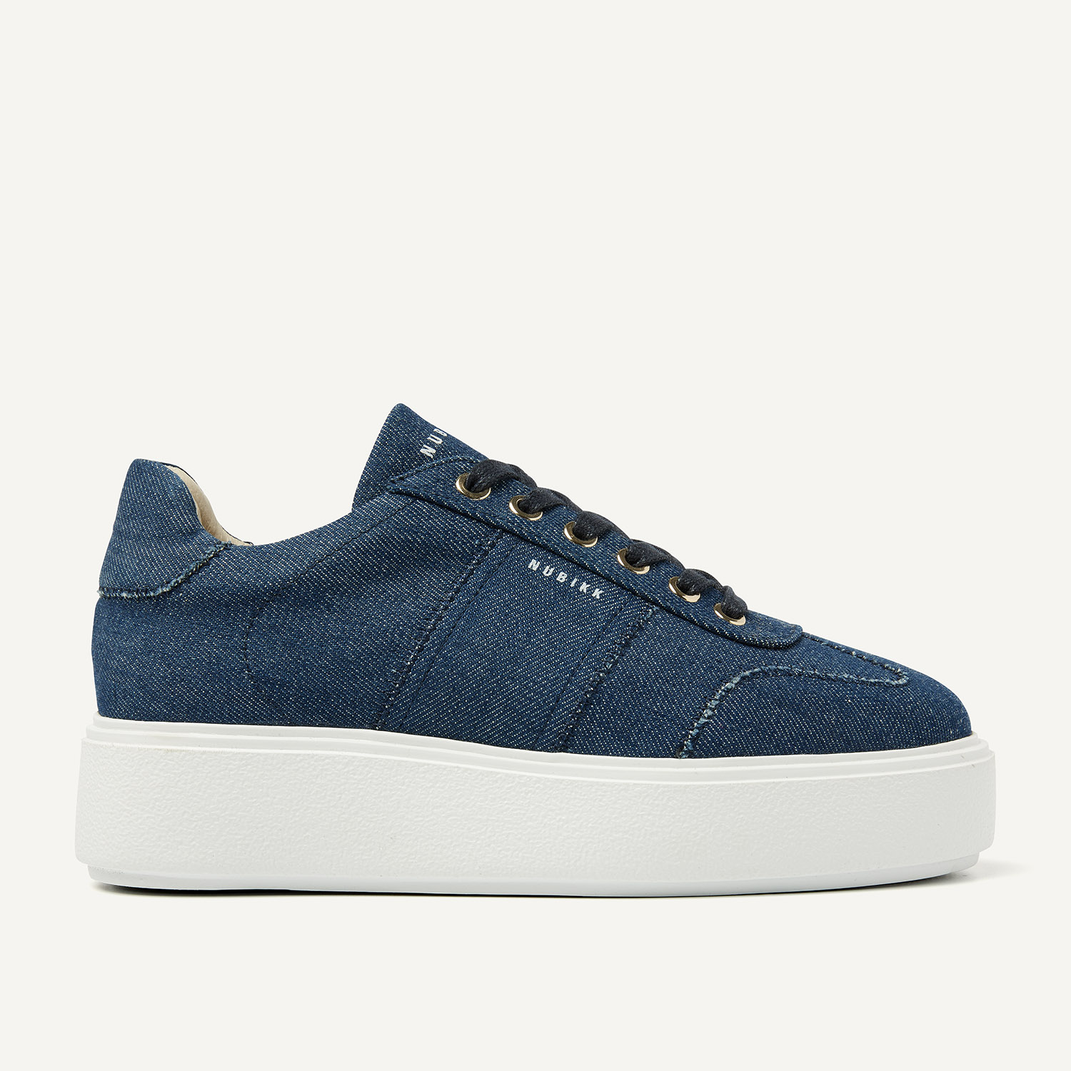 Elise Wing | Denim Platform Sneakers for Women