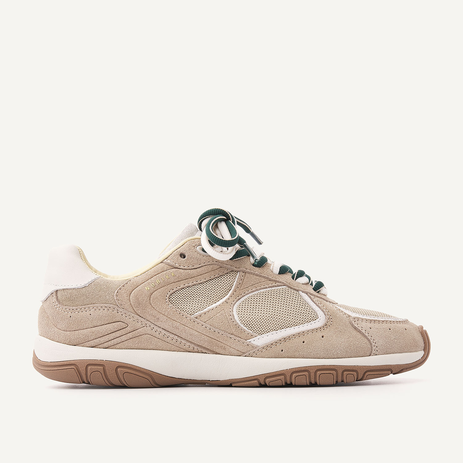 Benny Morgan | Beige Suède Sneakers voor Dames