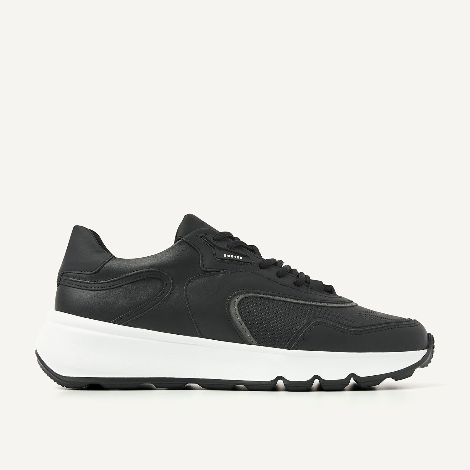 Luca Noa | Zwarte Sneakers voor Mannen