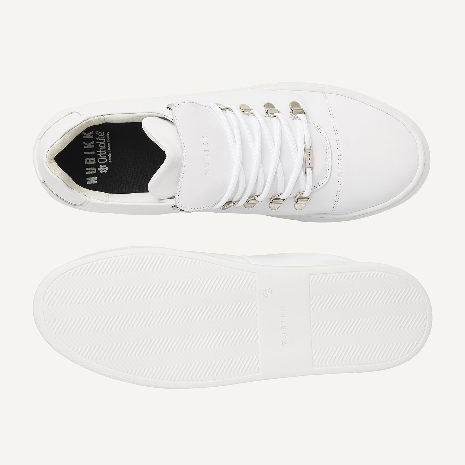 Jagger Classic | Weiße Turnschuhe für Kinder