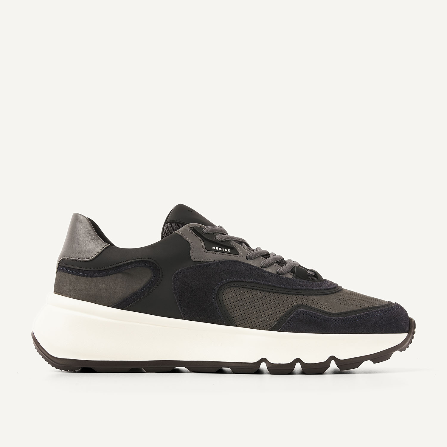 Luca Noa | Zwart Blauwe Sneakers voor Mannen