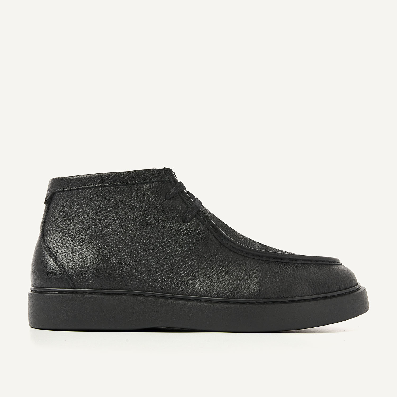 Steve Ryan Mid | Zwarte Desert Boot voor Heren