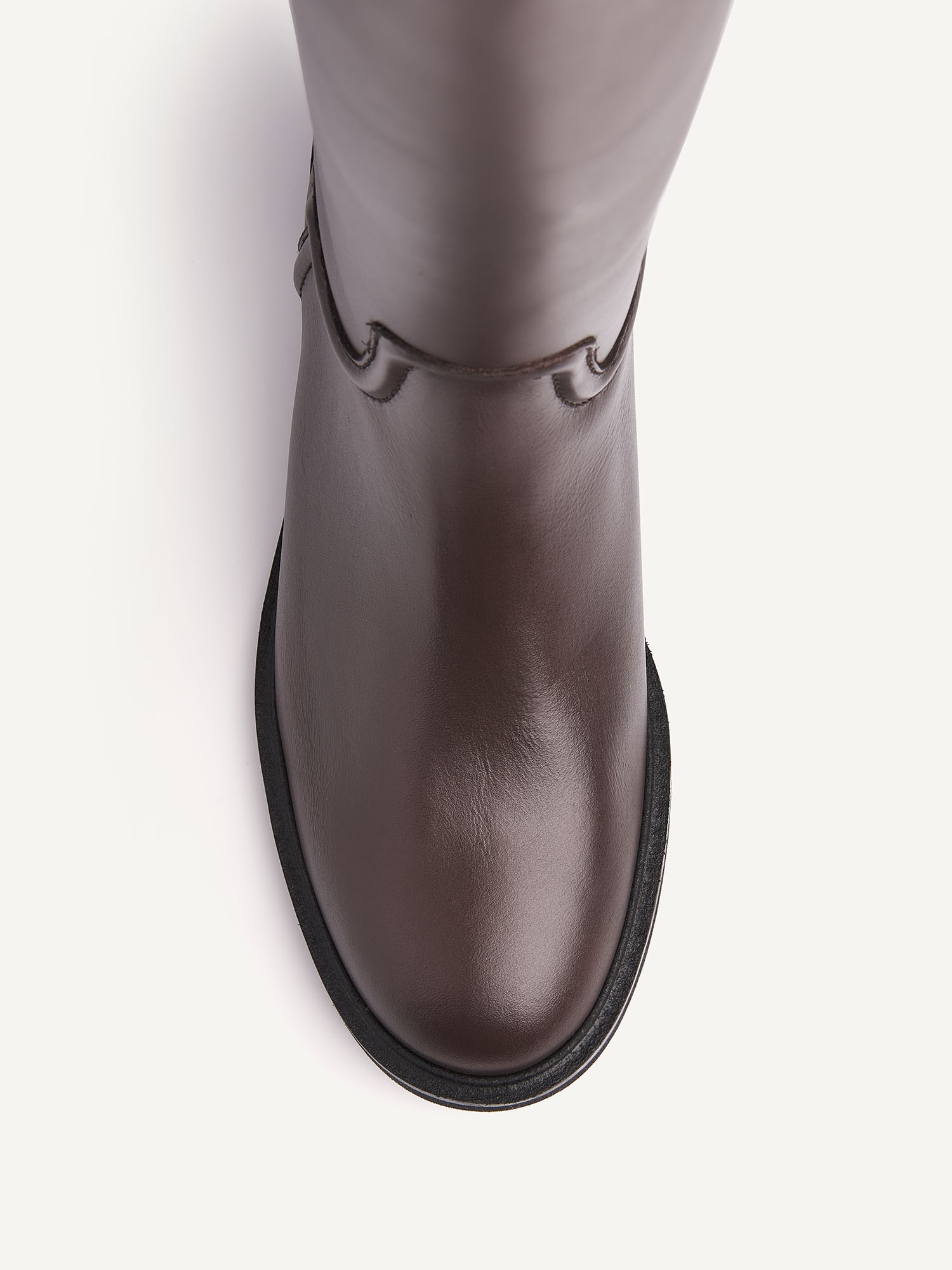 Maeve Rider | Bottes en Cuir Marron pour Femme