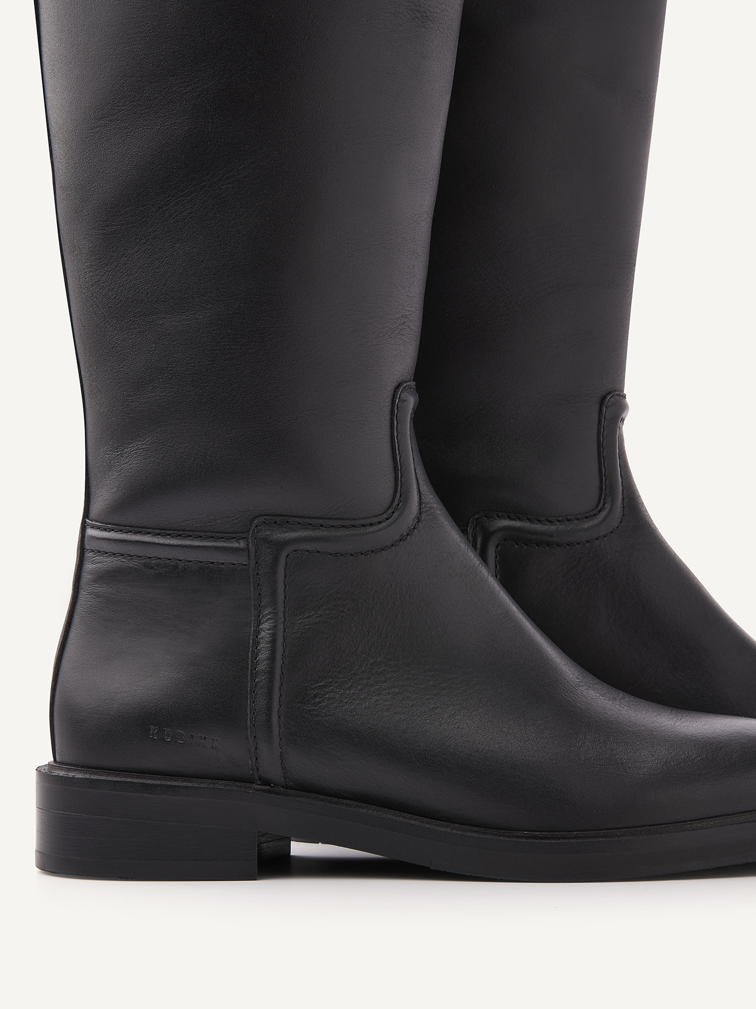 Maeve Rider | Bottes en Cuir Noir pour Femme