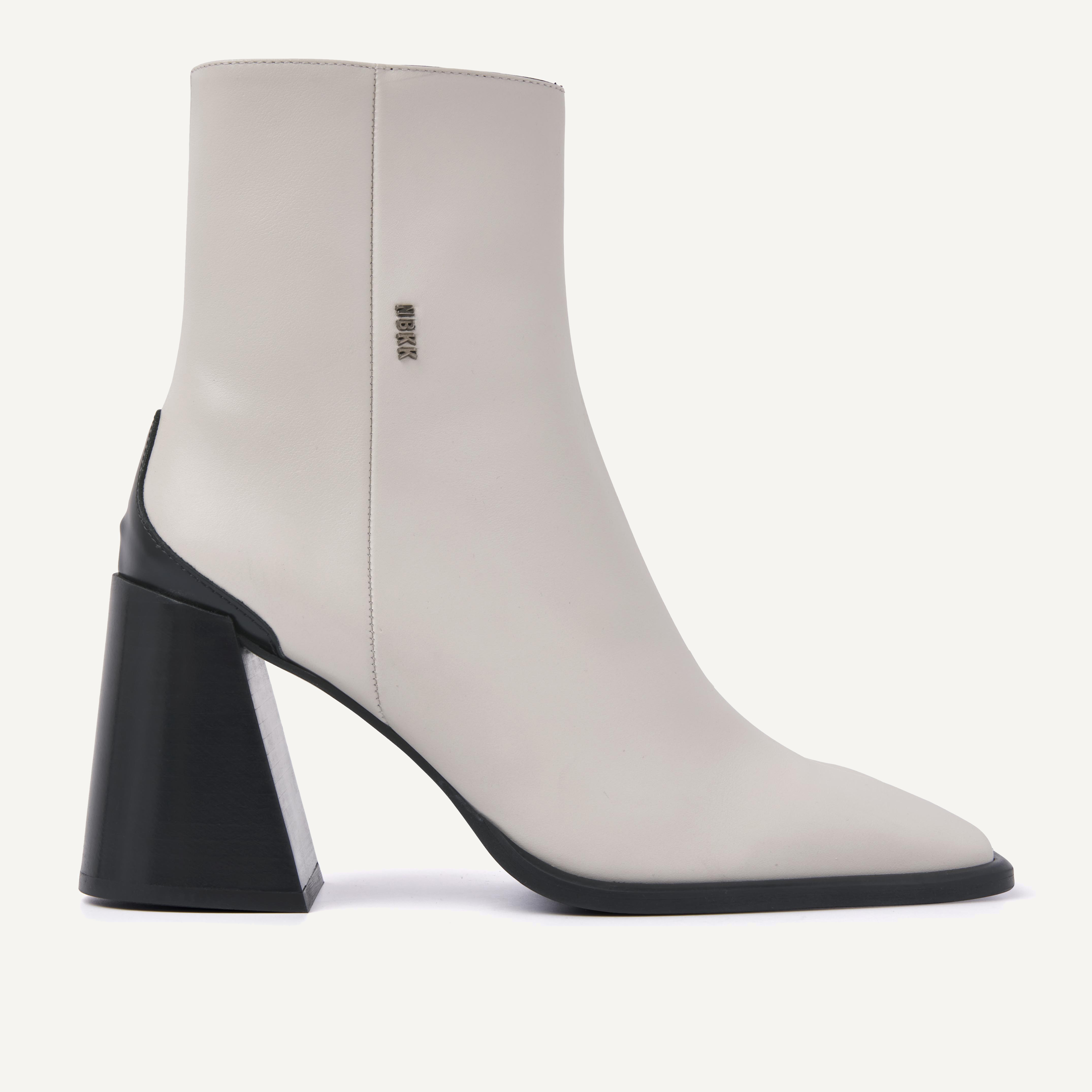 Lana Pilar | Beige Ankle Boots for Women