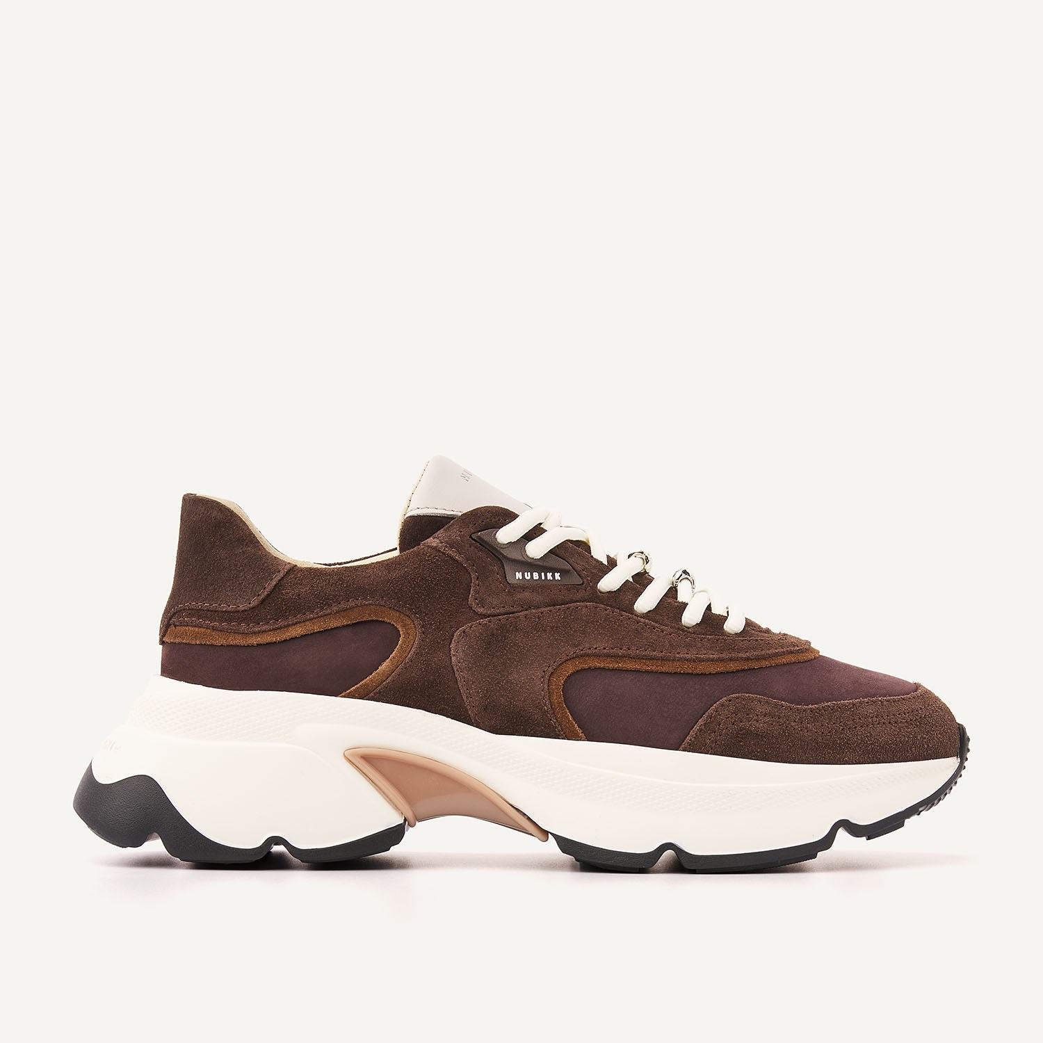 Ross Zay | Zapatillas marrón oscuro para mujer