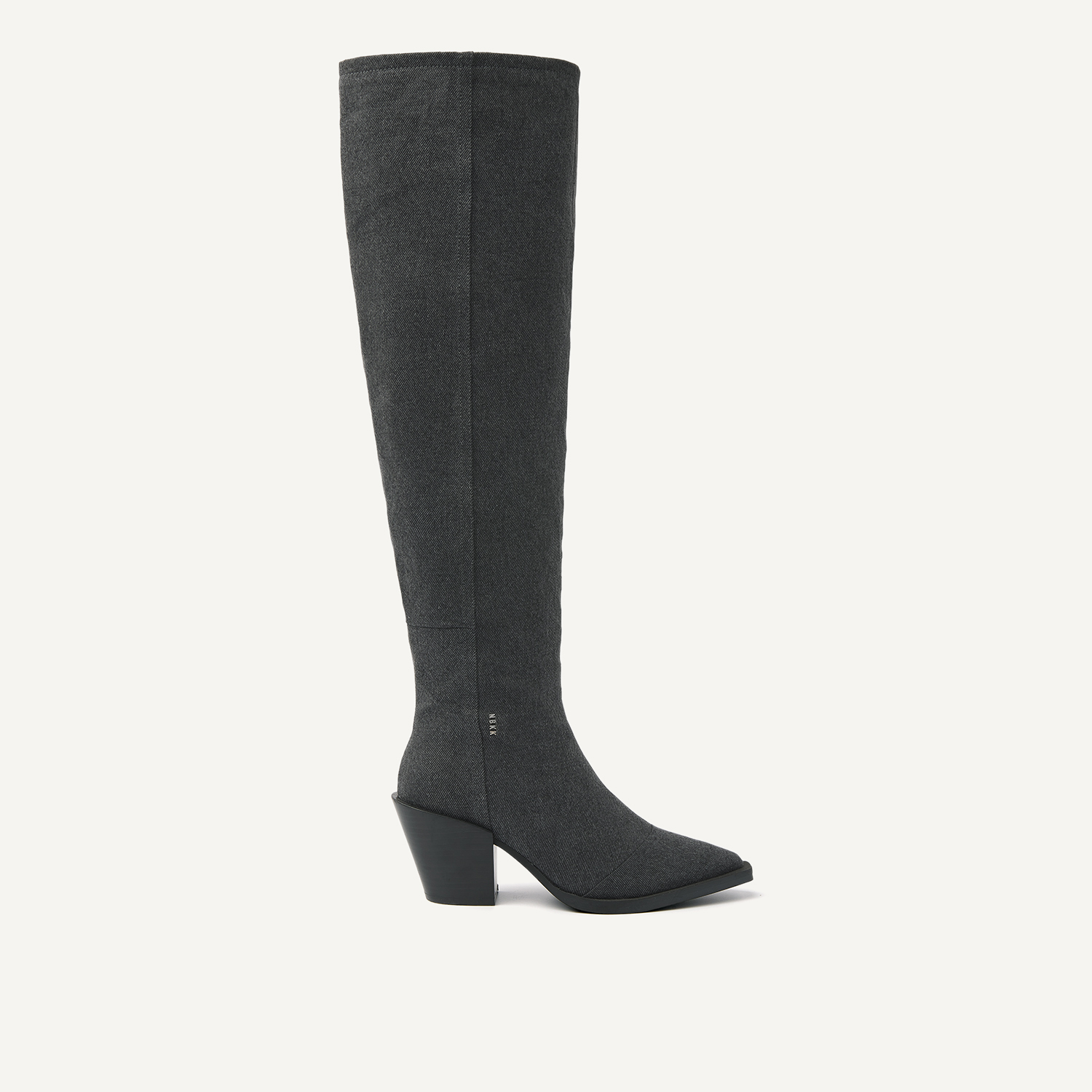 Liv Overknee | Denim Knee High Boots for Women
