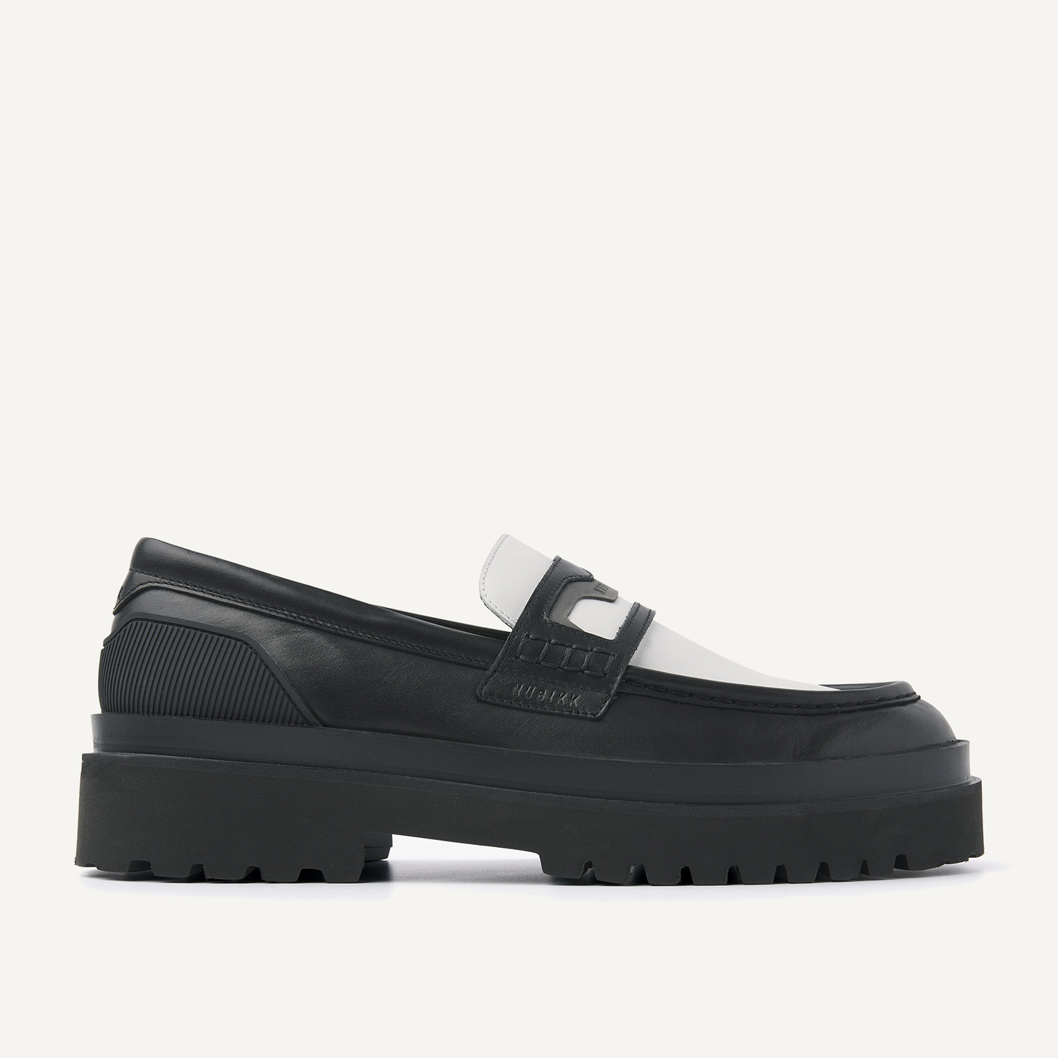 Ethan Gatsby | Black Combi loafers for Men