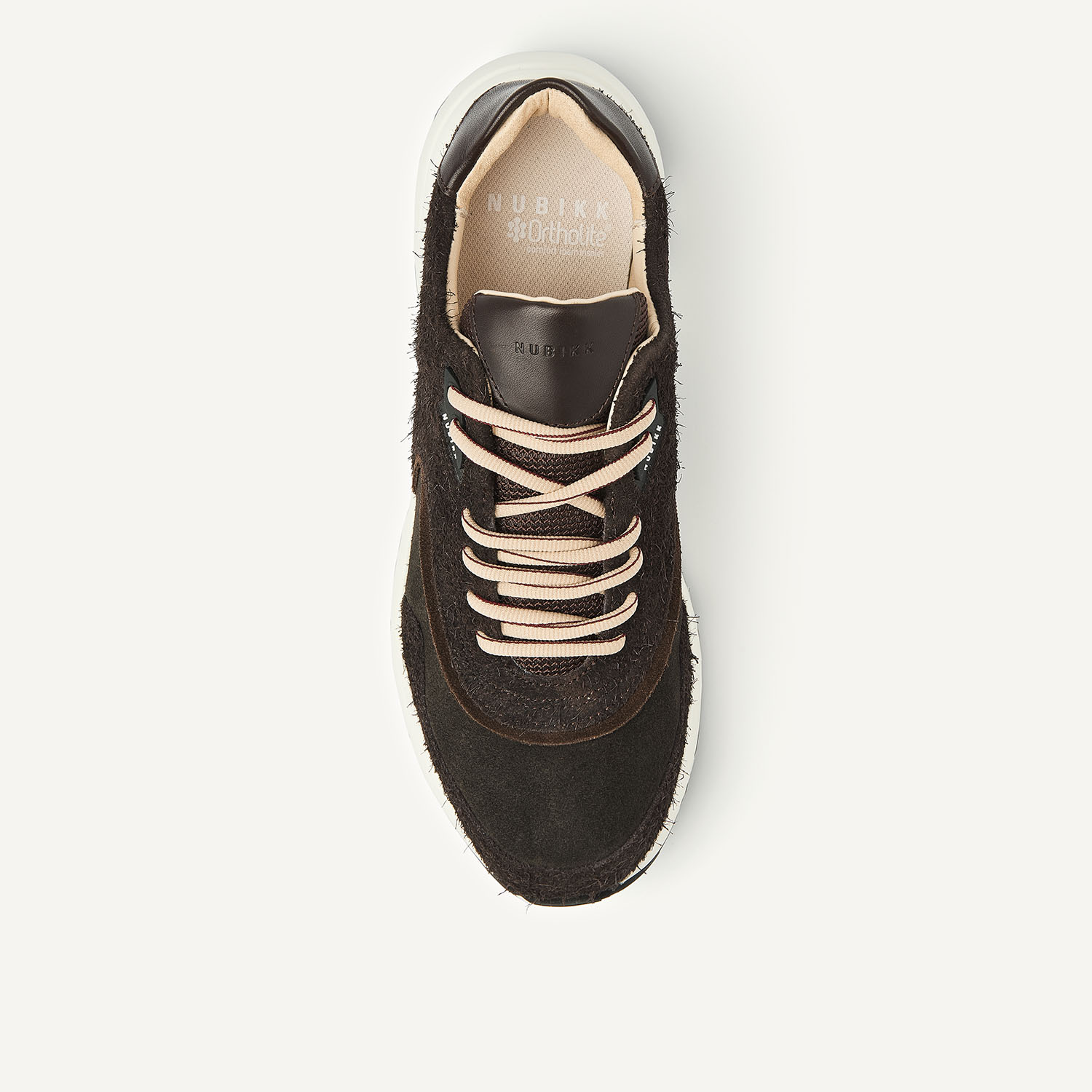 Ross Zay | Braune Hairy Sneakers für Damen