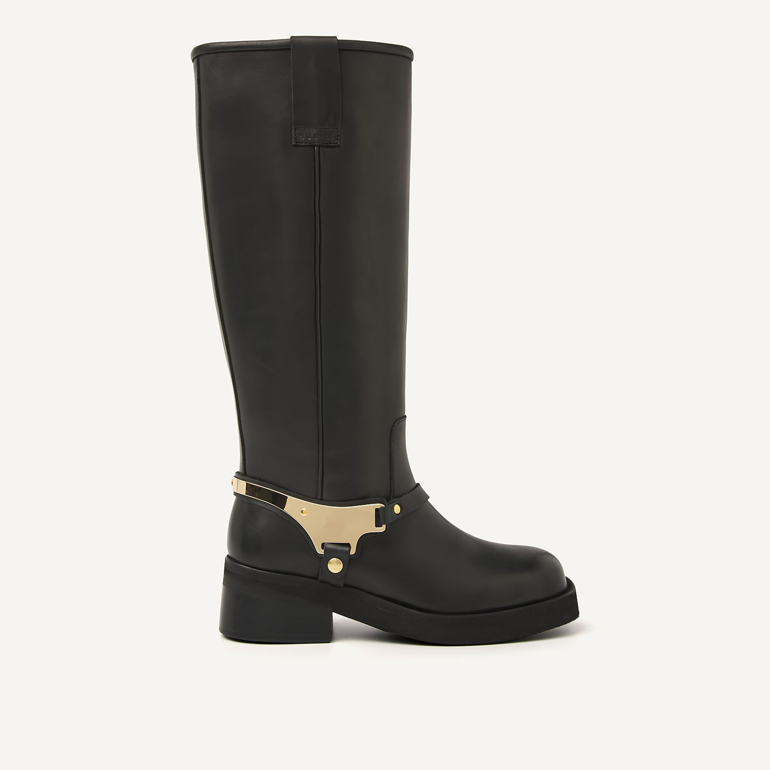 Eve Lynn | Schwarze Biker Stiefel für Damen