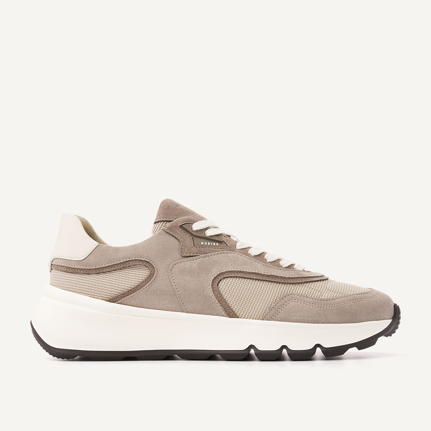 Luca Noa | Zapatillas de Ante Beige Taupe para Hombre