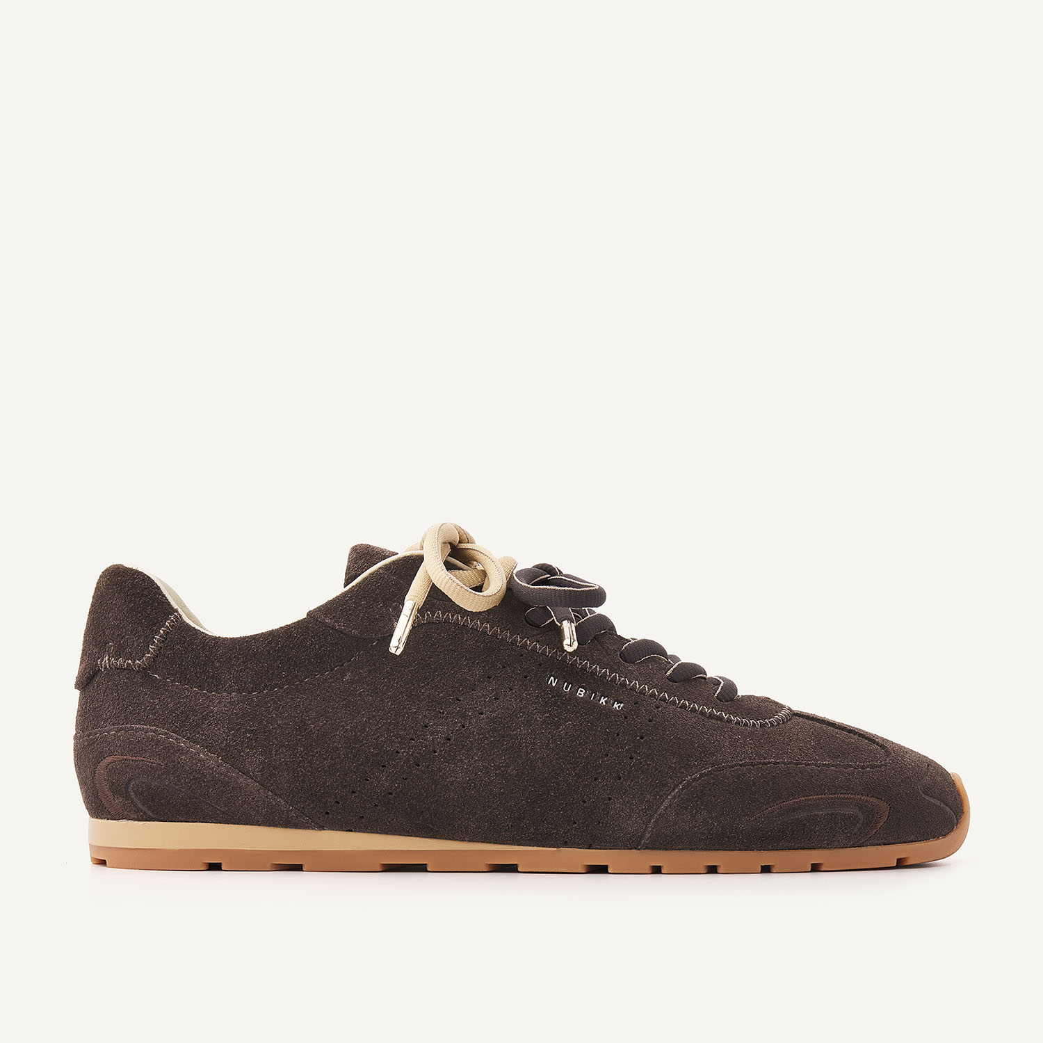 Billy Lou II | Dark Grey Suede Sneakers for Women