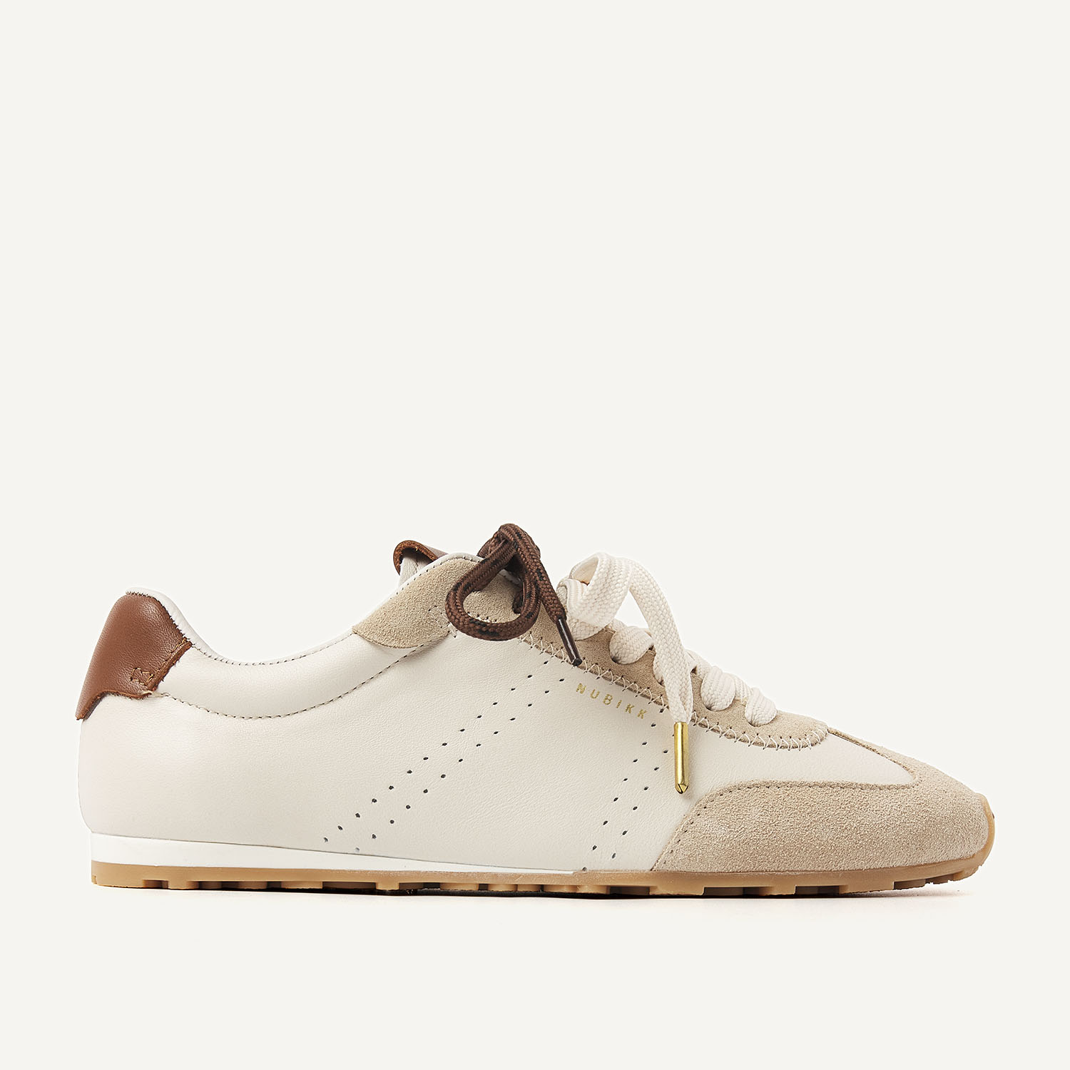 Billy Lou | Beigefarbene Sneaker für Damen