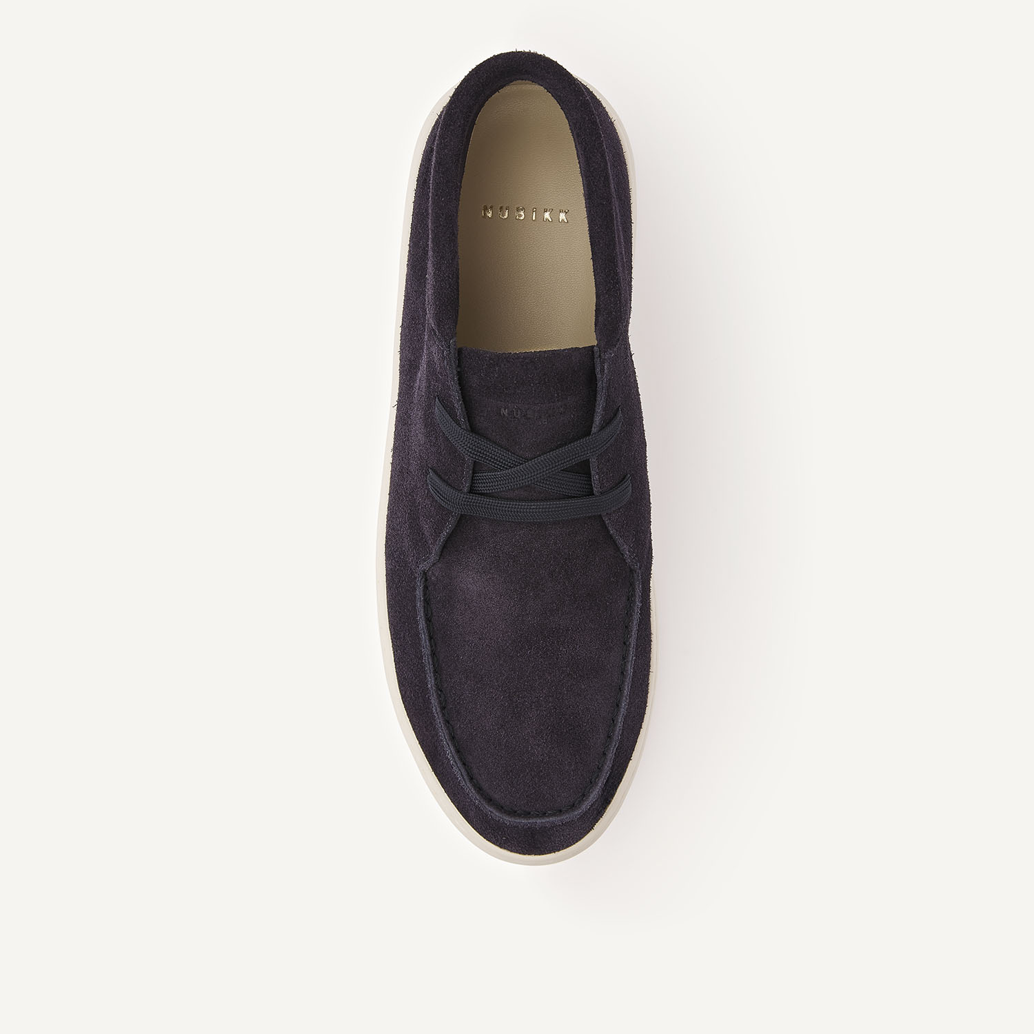 Jiro Gio II | Mocasín de Ante Azul para Hombre