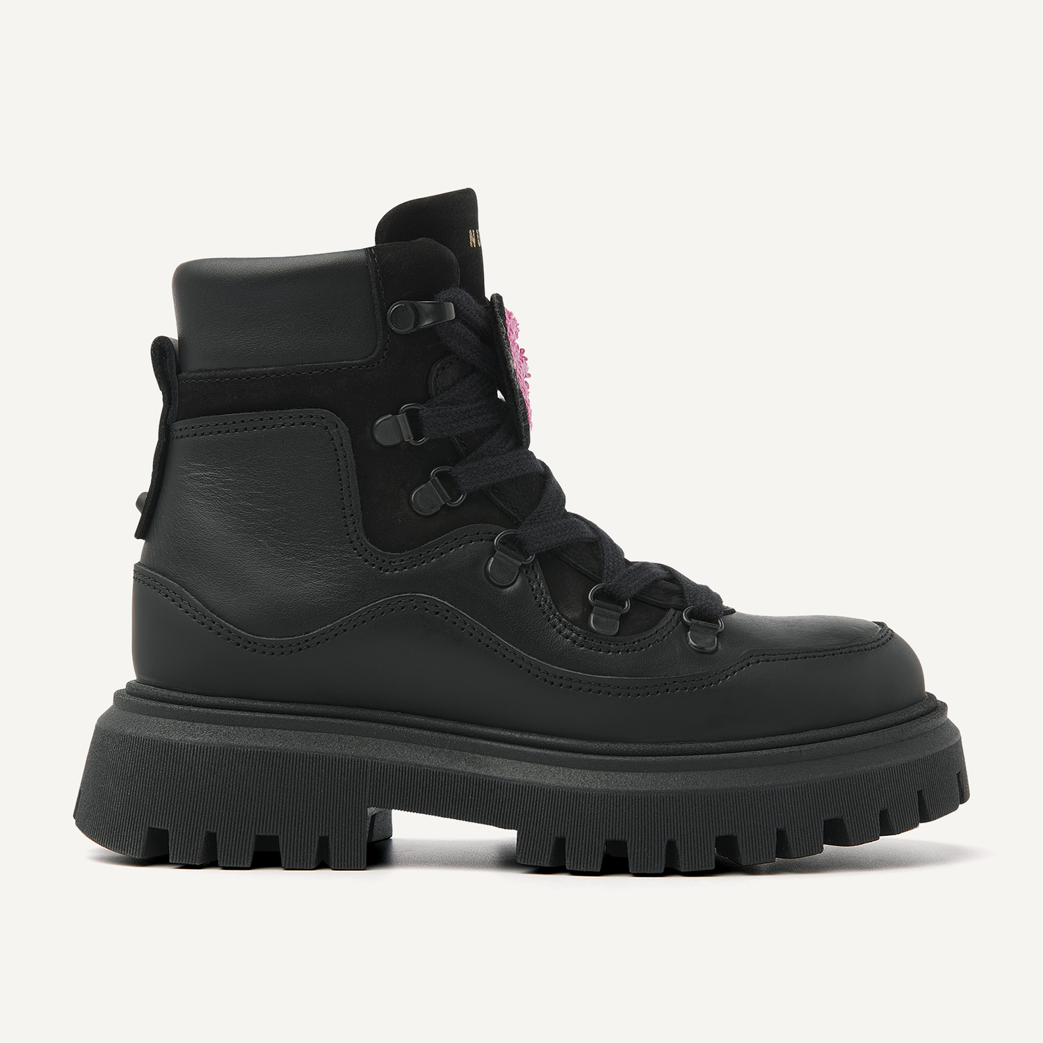 Fae Montagne JR | Black boots for kids