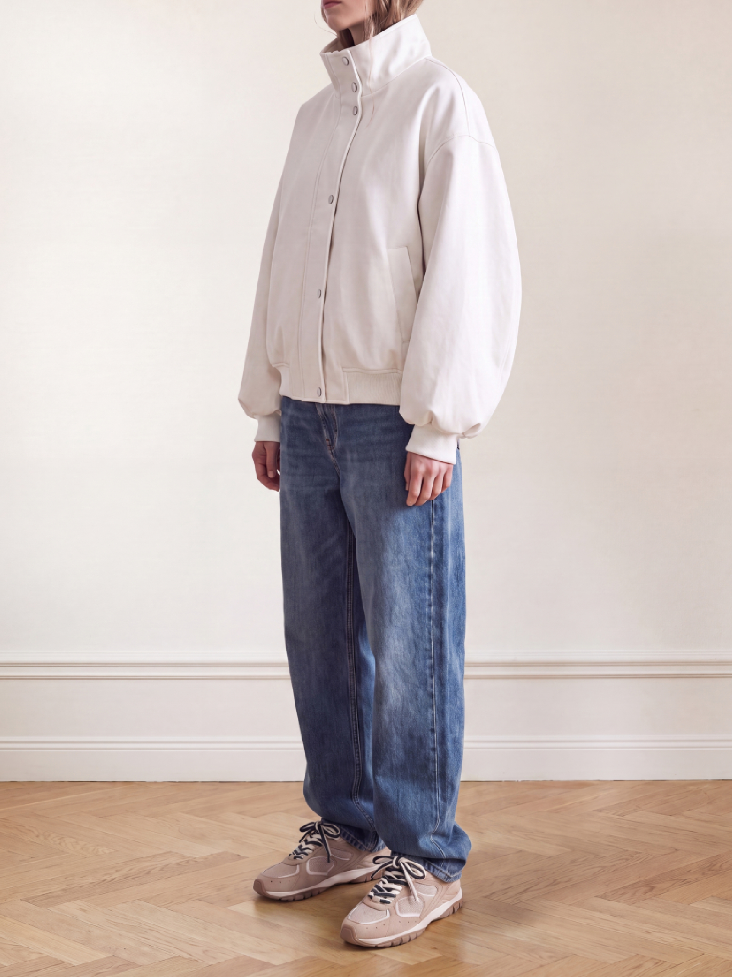 Benny Morgan | Baskets en Daim Beige pour Femme