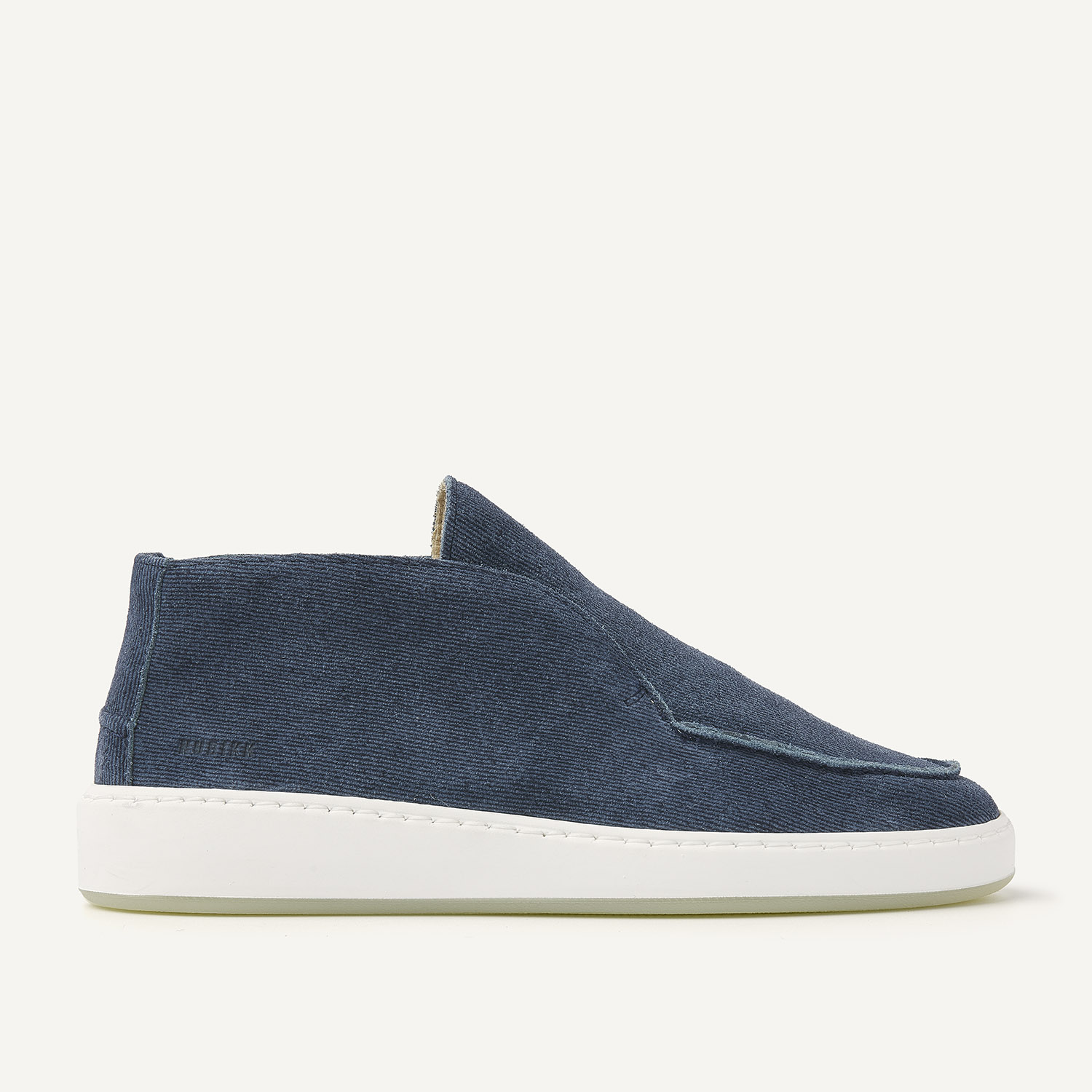 Jiro Sua | Denim Suede Loafers for Women