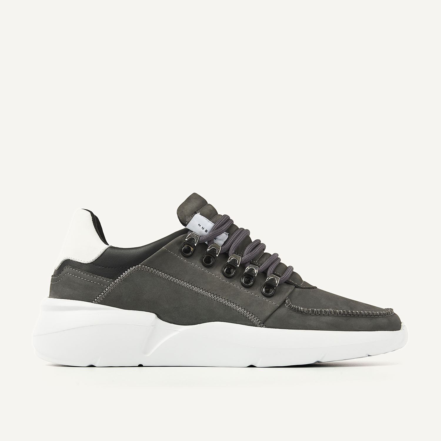 Roque Roman | Donkergrijze Sneakers voor Heren