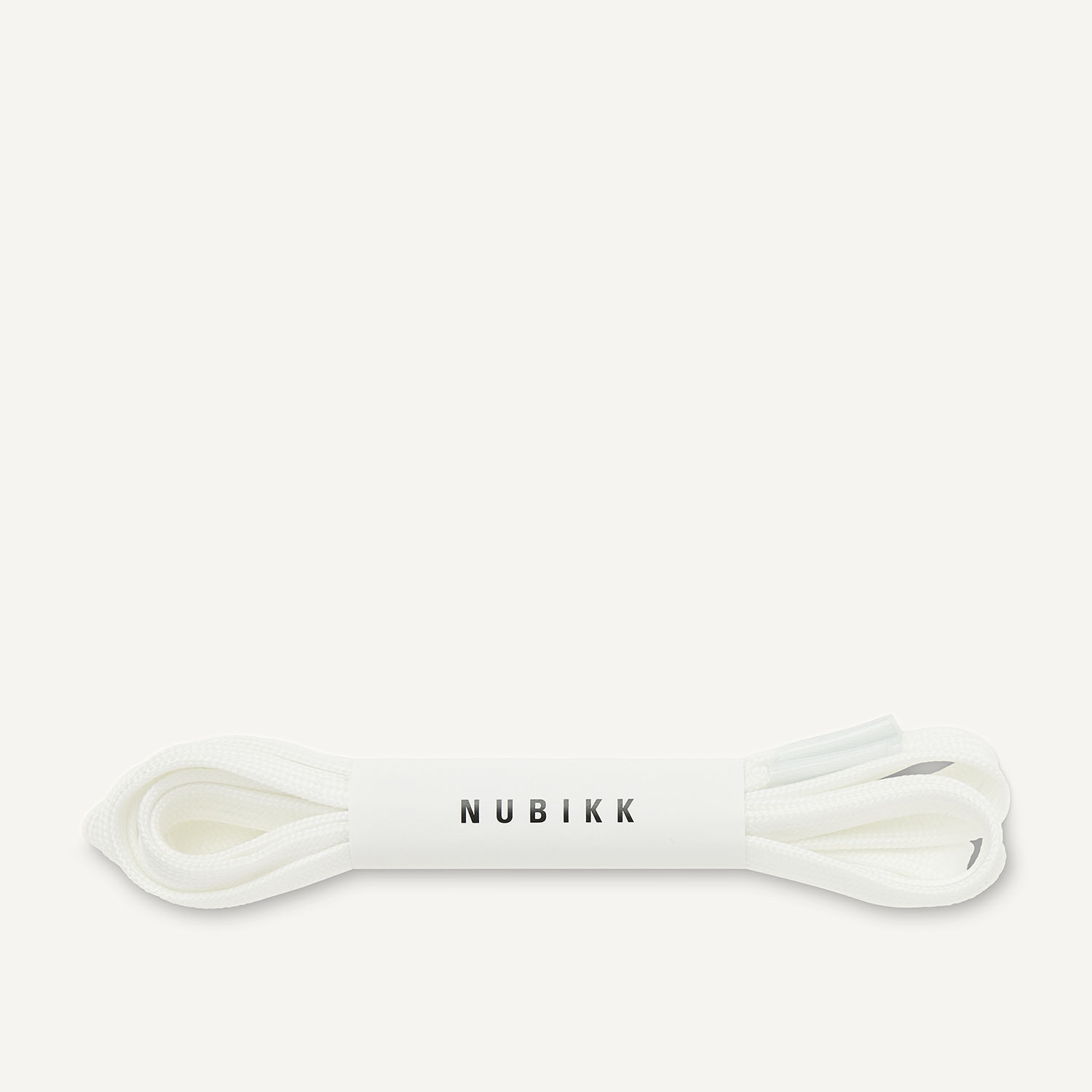 White laces | White Flat Nylon laces