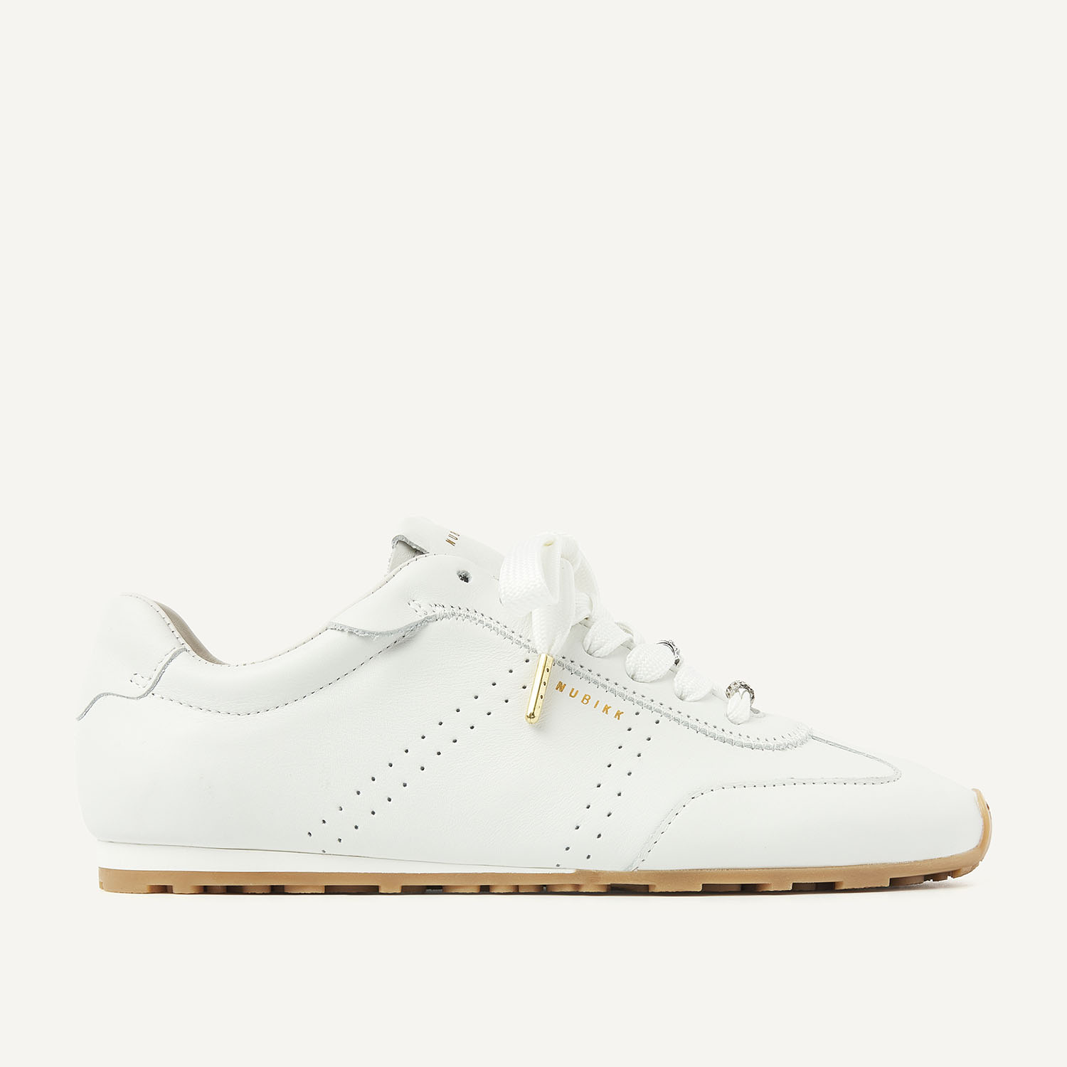 Billy Lou | Zapatillas Blancas de Cuero para Mujer