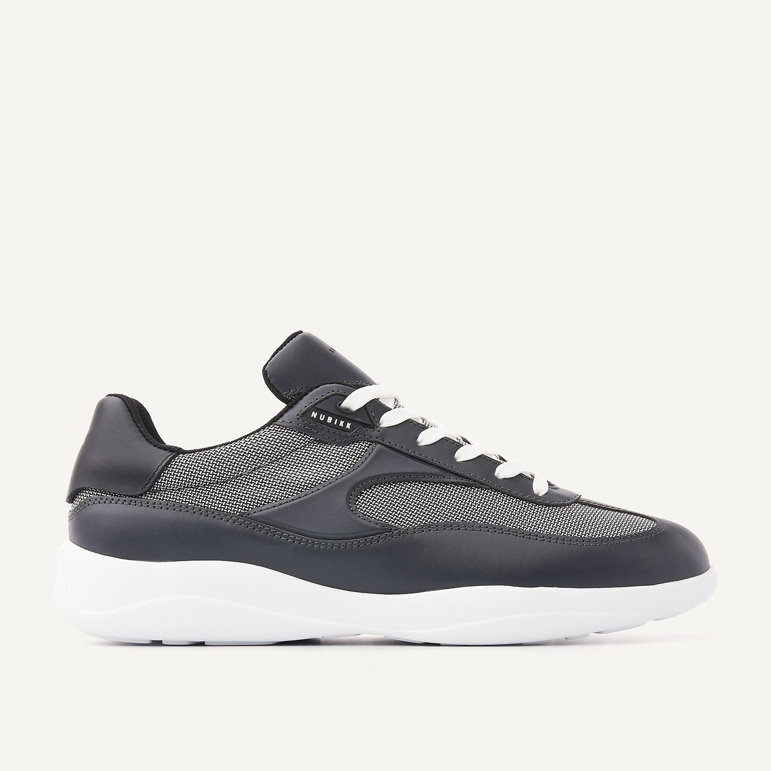 Denzel Dane | Blauwe Leren Sneakers voor Heren