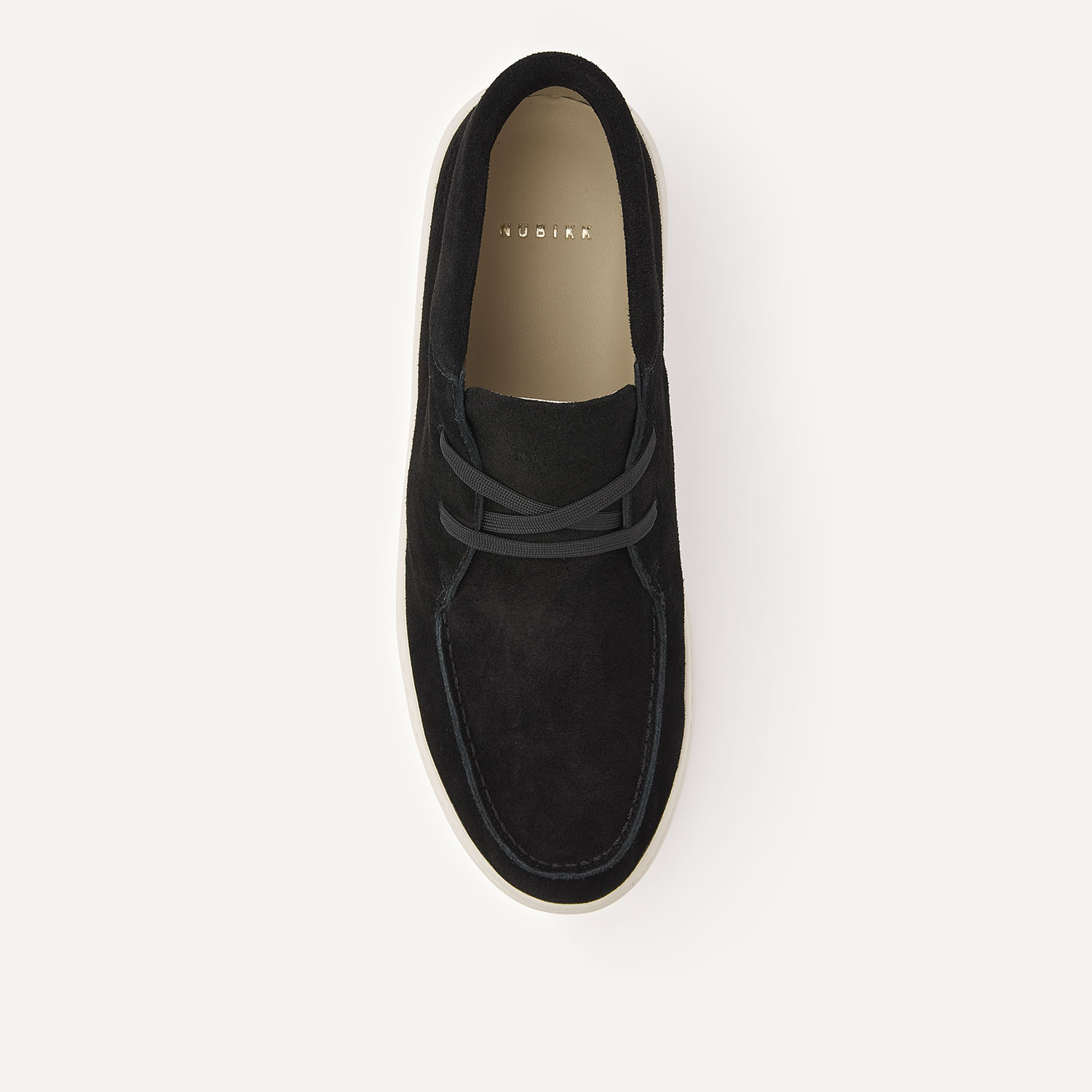 Jiro Gio II | Mocasín de Ante Negro para Hombre