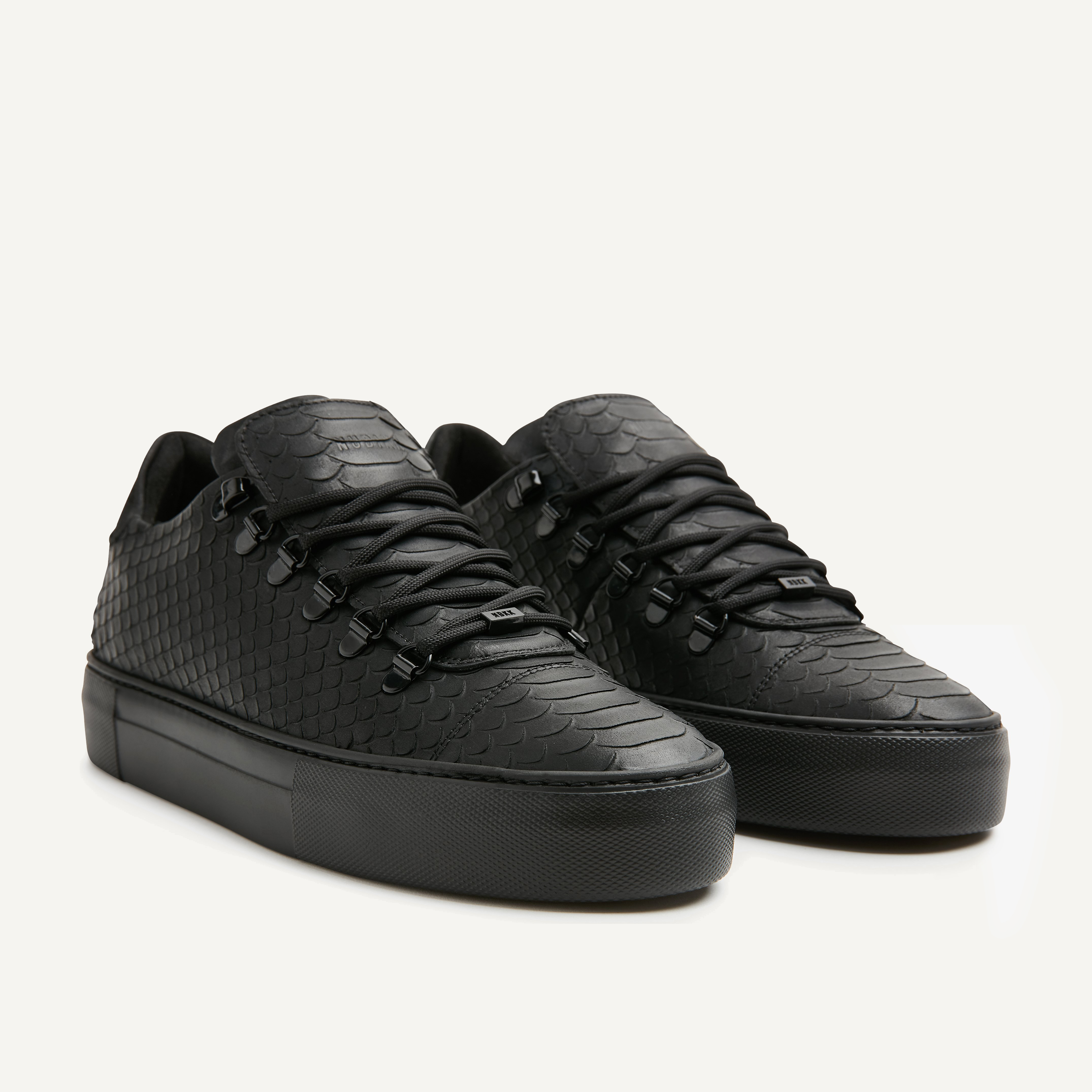Jagger Python | Zwarte Sneakers voor Heren