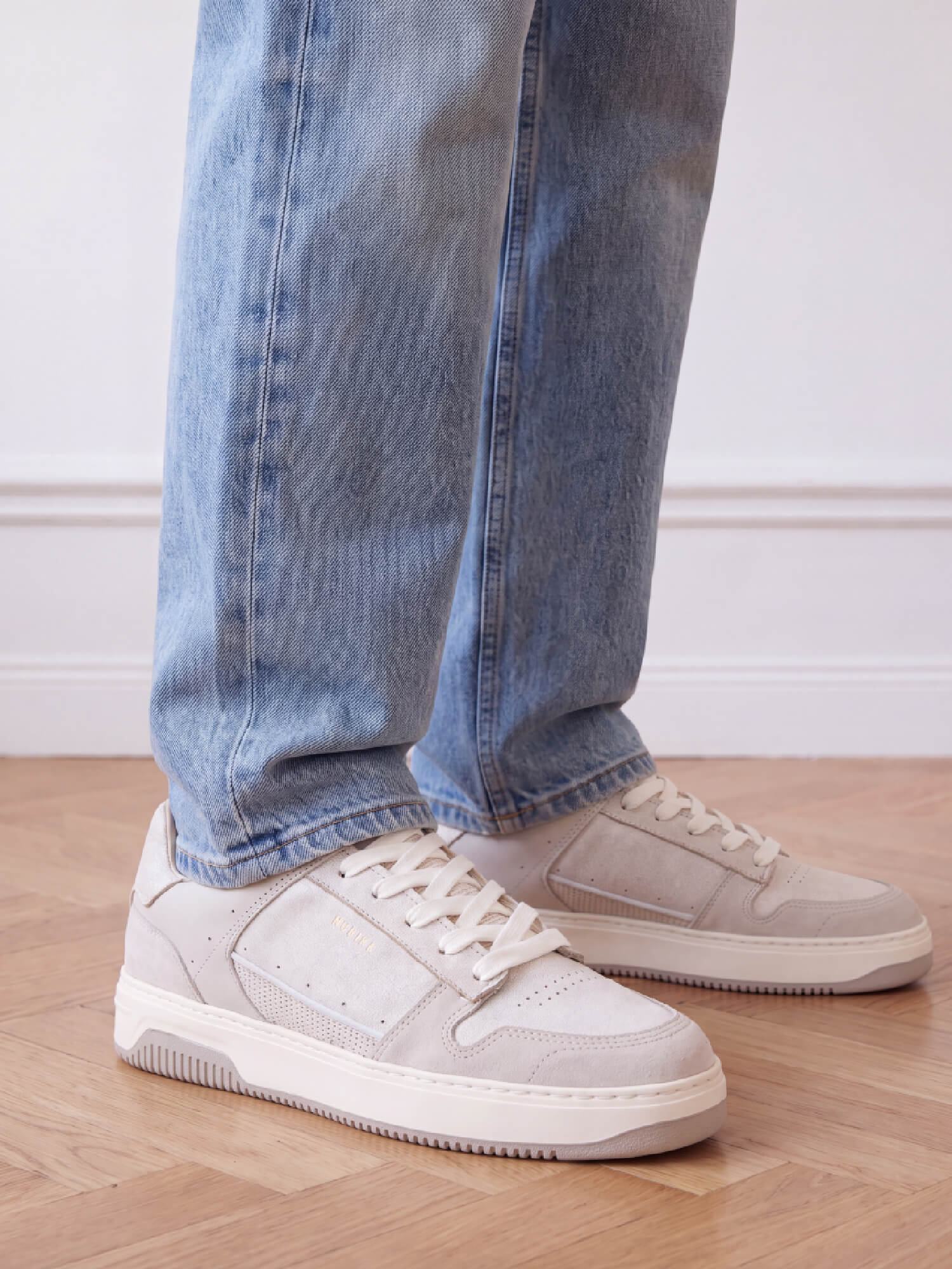 Basket Courtside | Zapatillas Blanco Gris para Hombre