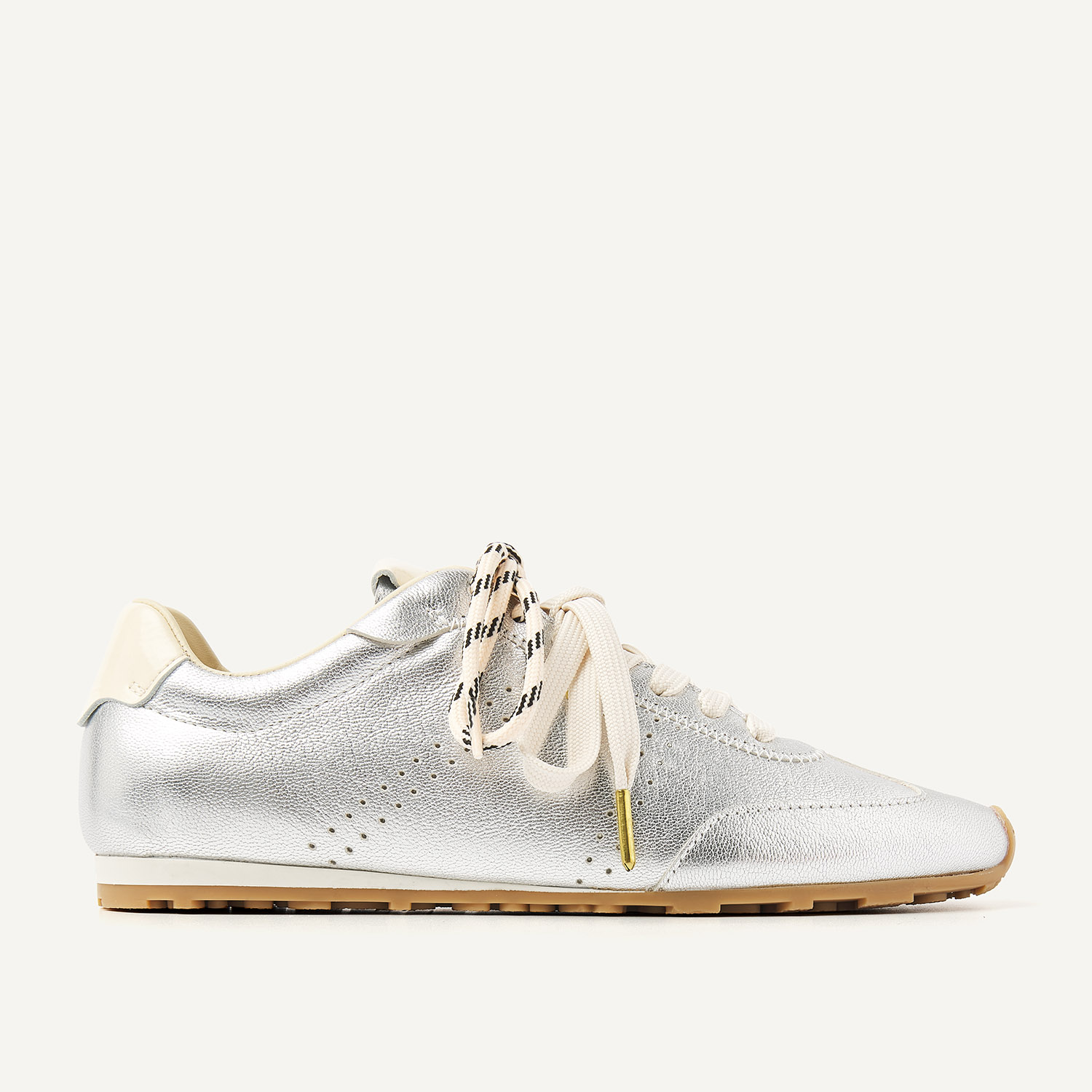 Billy Lou | Zilver metallic sneakers voor Dames