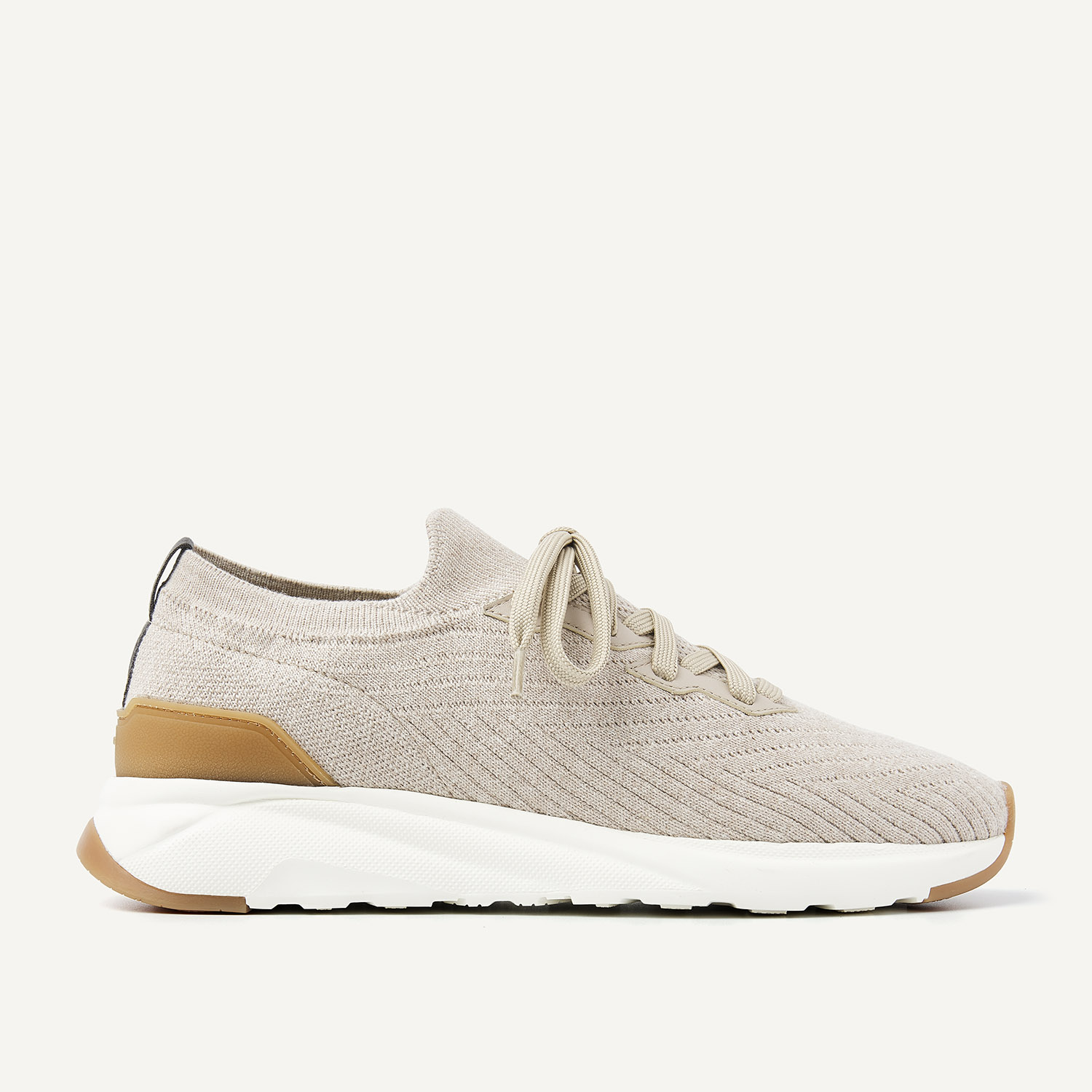 Weston Knitto | Beige Sneakers voor Heren