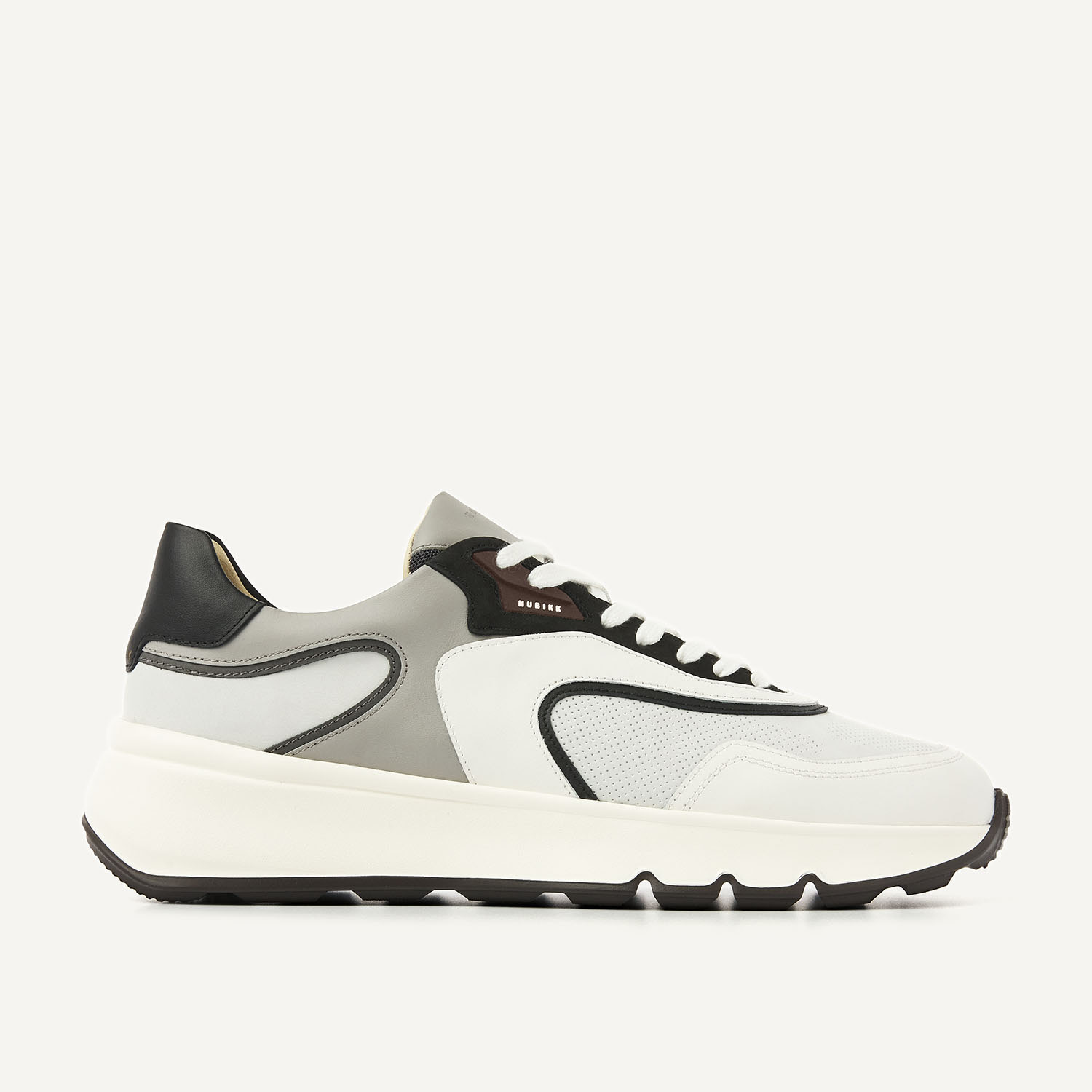 Luca Noa | Zapatillas blancas y negras para hombre