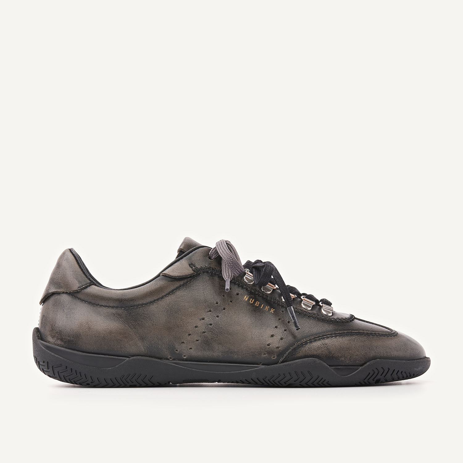 Charlie Lou | Baskets en Cuir Noir pour Femme