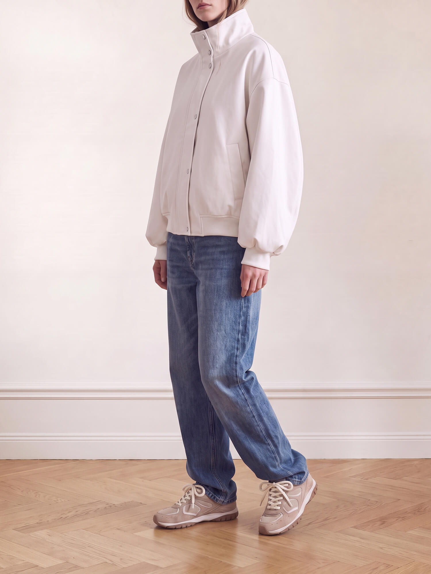 Benny Morgan | Baskets en Daim Beige pour Femme