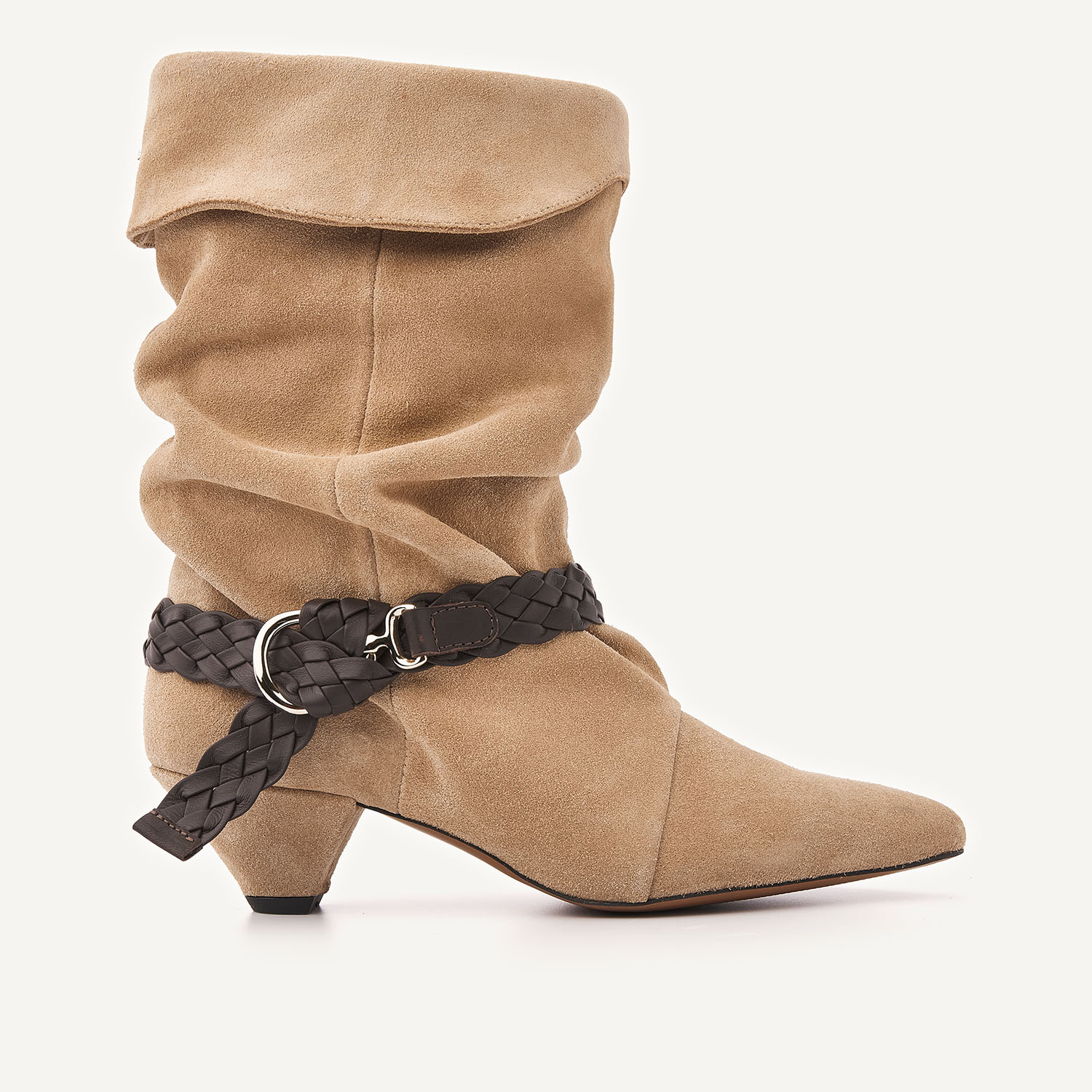 Sally Lynn | Oak Suede Boots for Women