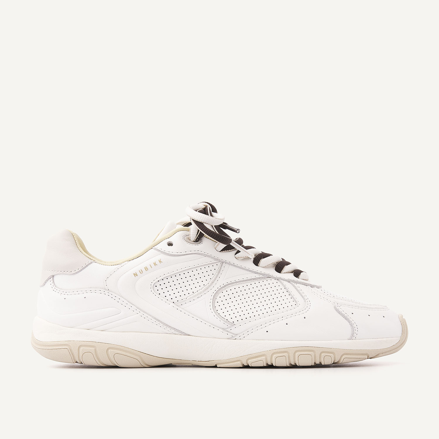 Benny Morgan | Baskets en Cuir Blanc pour Femme