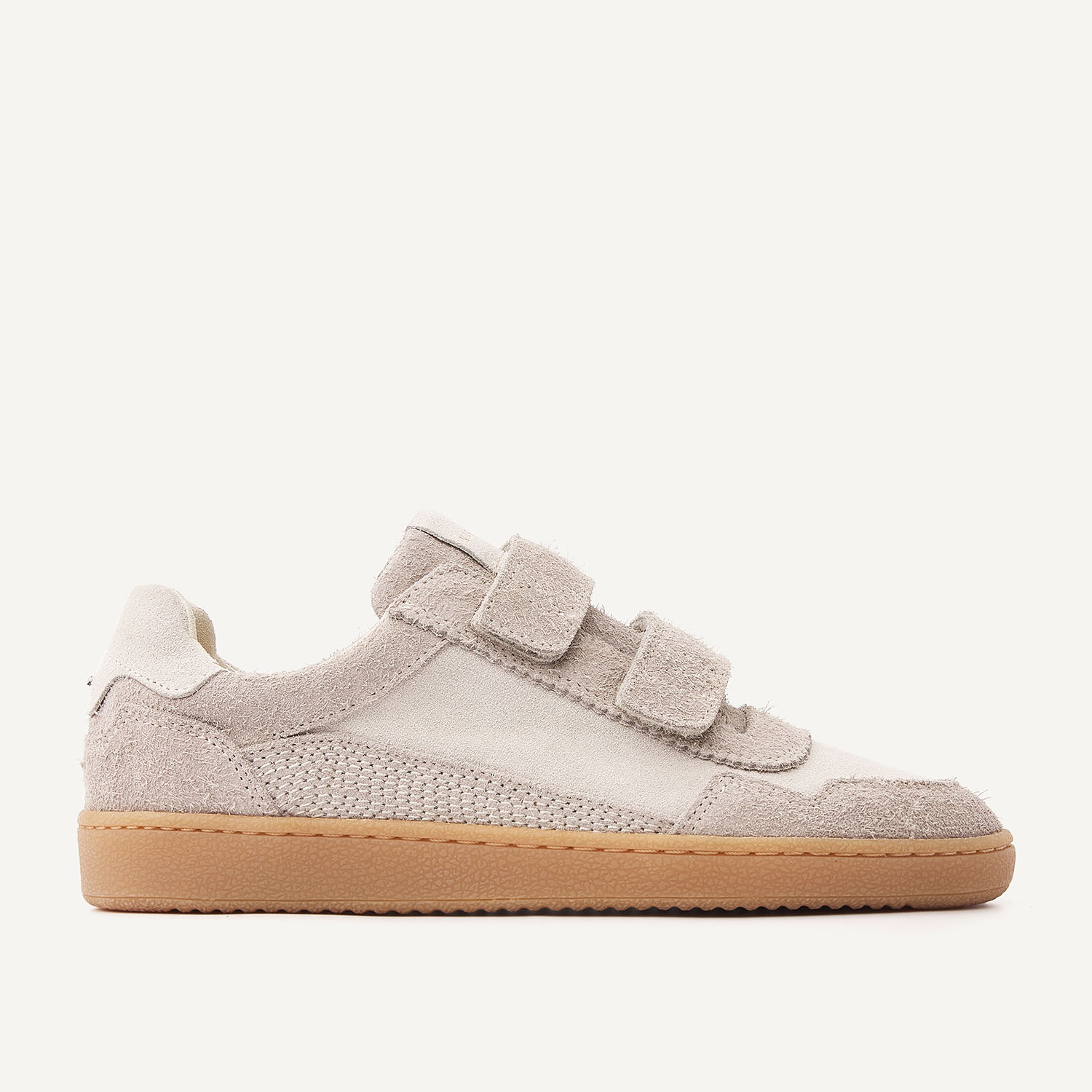 Ray Venti | Grijze Suède Sneakers voor Dames
