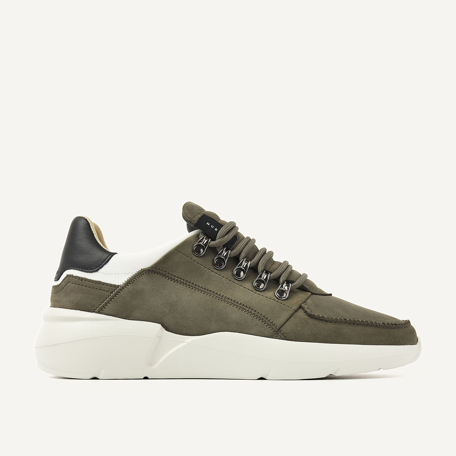 Roque Roman | Donkergroene Sneakers voor Heren