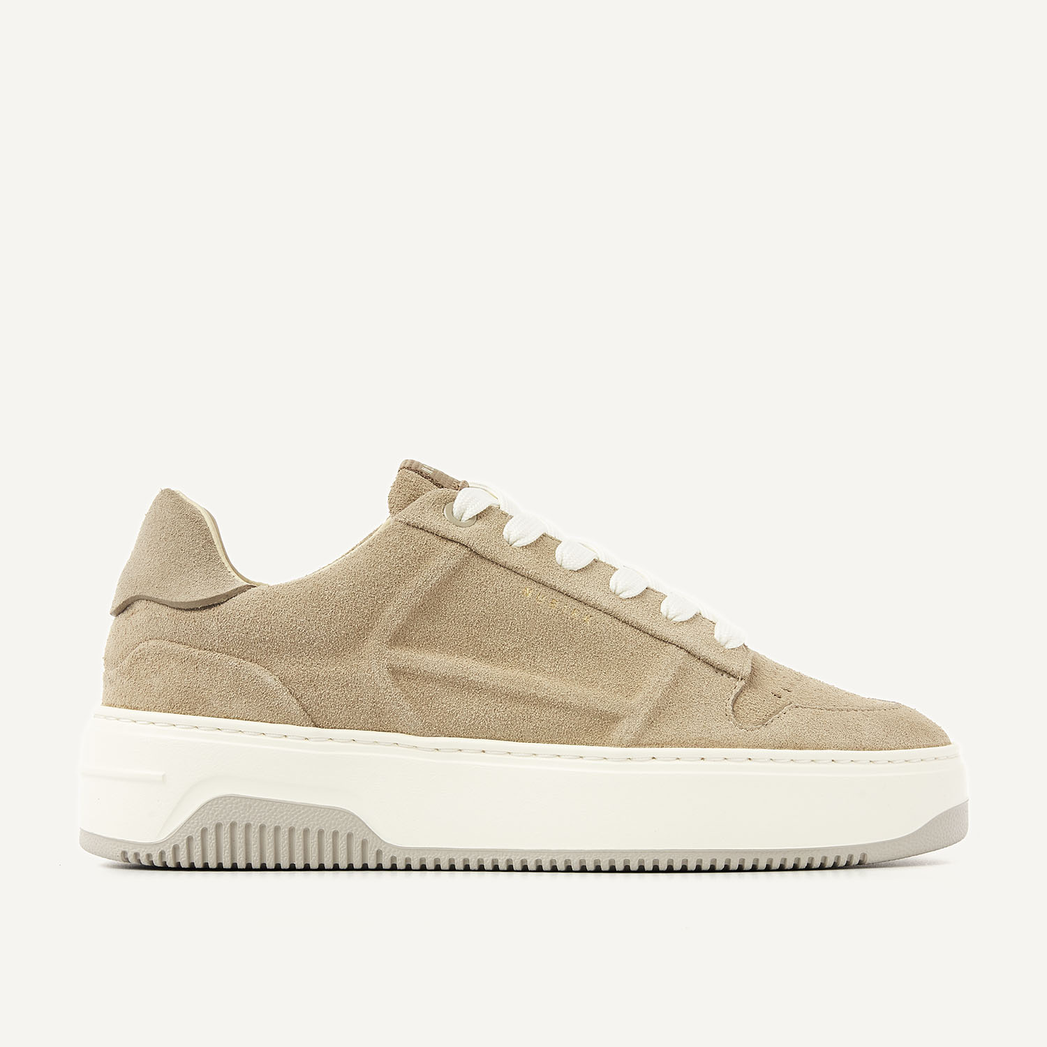 Basket Cole | Beige Suède Sneakers voor Dames