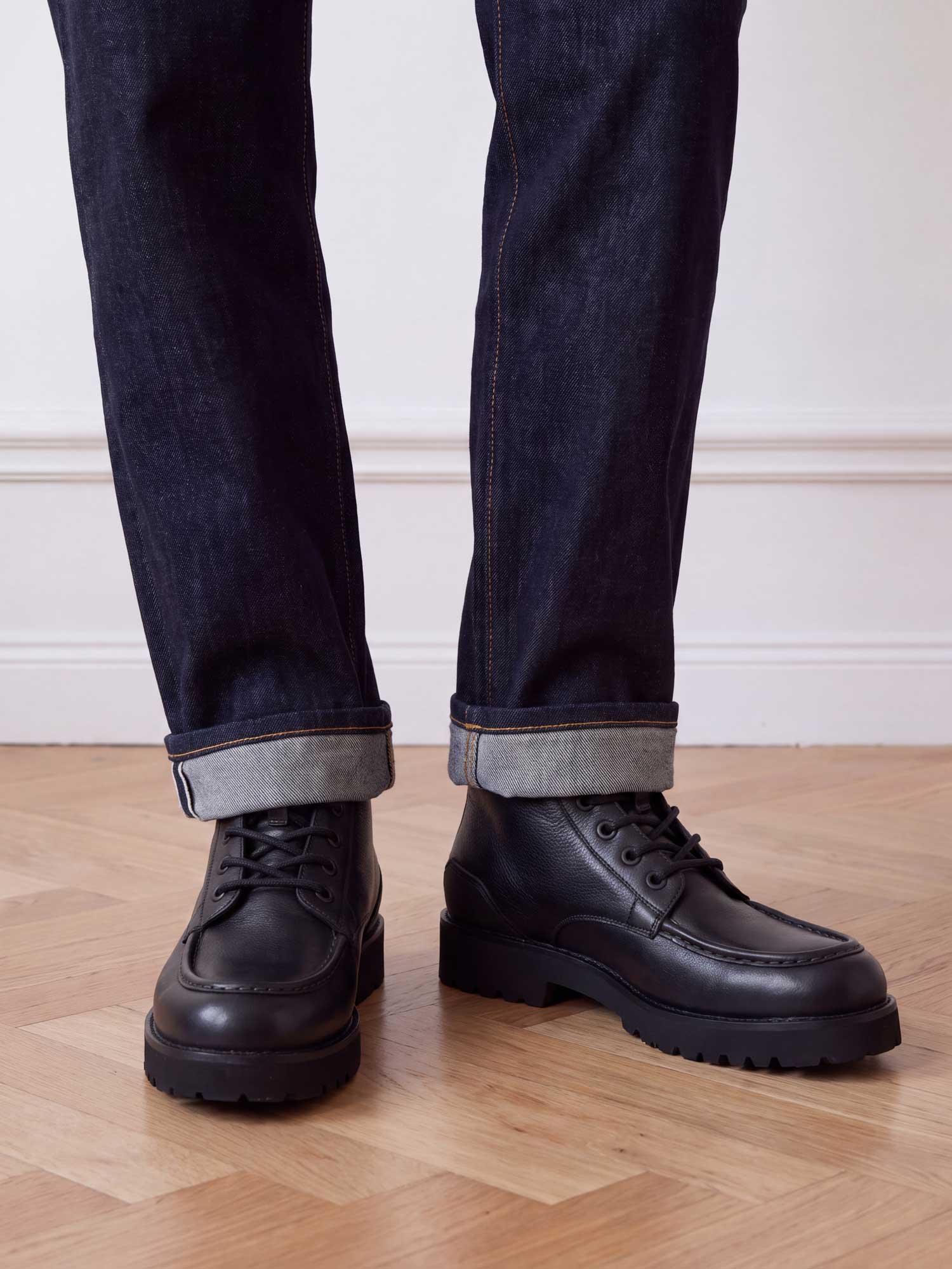 Ethan Nichols | Black Boots for Men