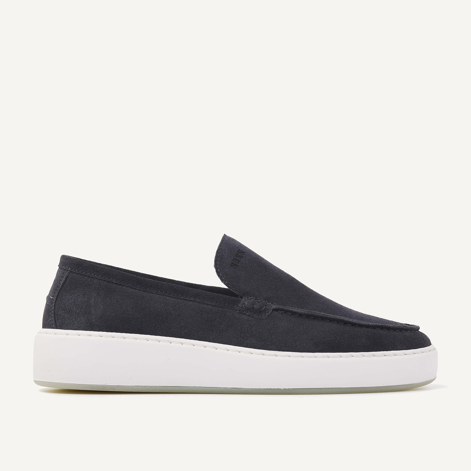 Jiro Mio | Mocassins Bleu Marine pour Hommes