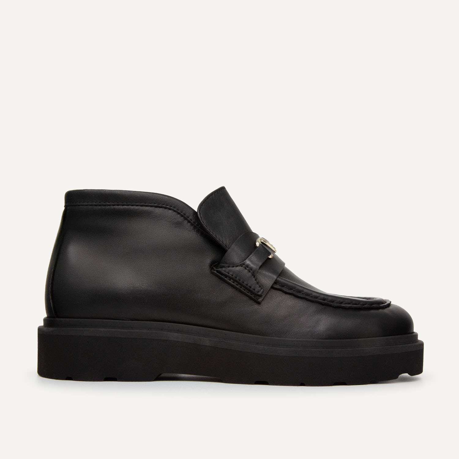 Ella Monroe | Black Loafers for Women