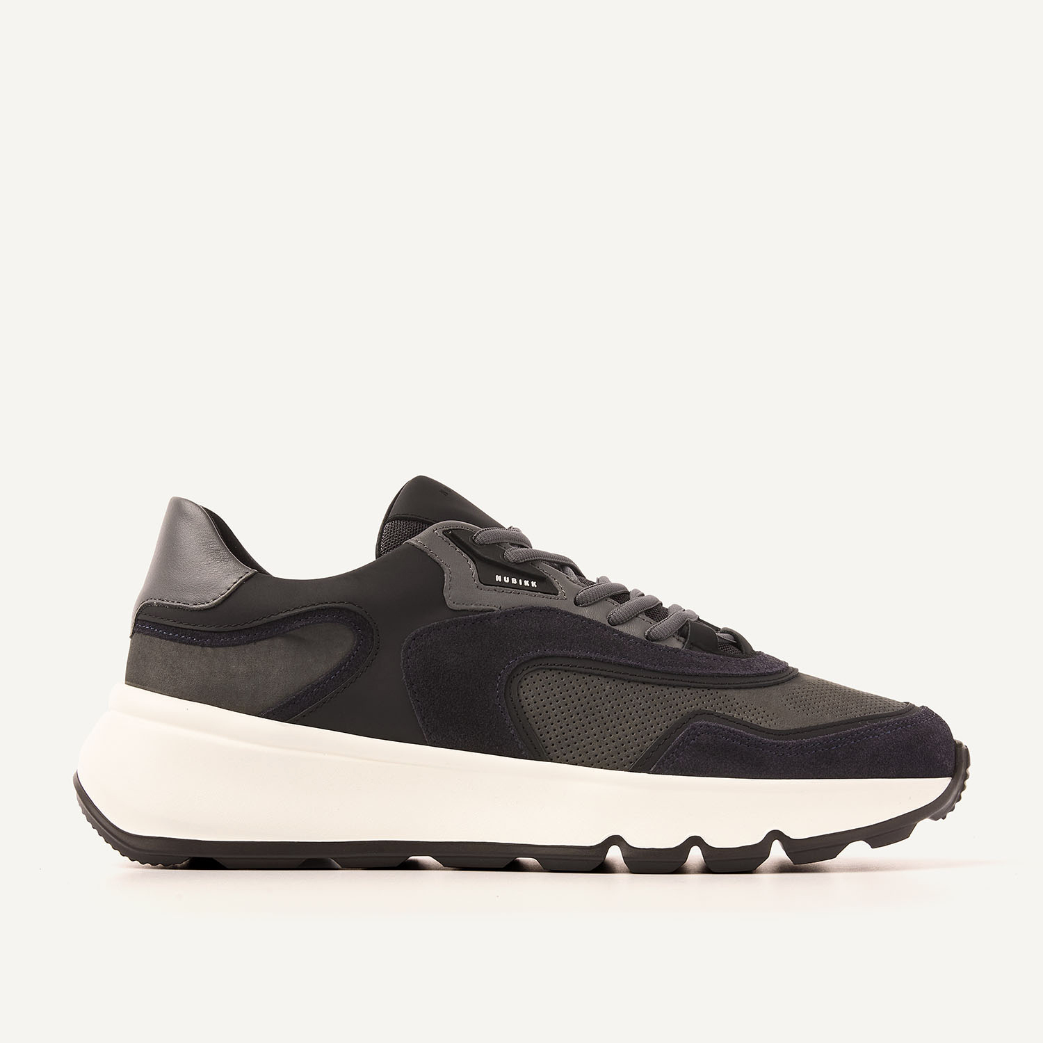 Luca Noa | Zwart Blauwe Sneakers voor Mannen