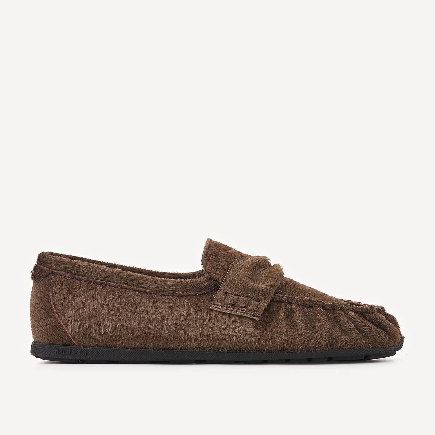 Riley Mio | Mocassins en Pony Olive pour Femme