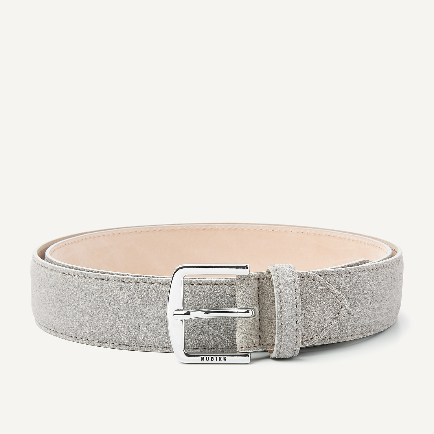 Suède heren riem Bobby - donkerbruin - 3,5cm breed - Pantalon & Jeans Suède heren riem Bobby - donkerbruin - 3,5cm breed - Pantalon & Jeans