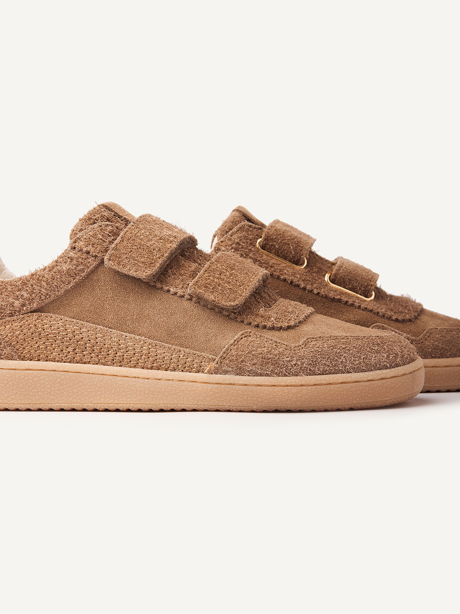 Ray Venti | Braune Wildleder Sneakers für Damen